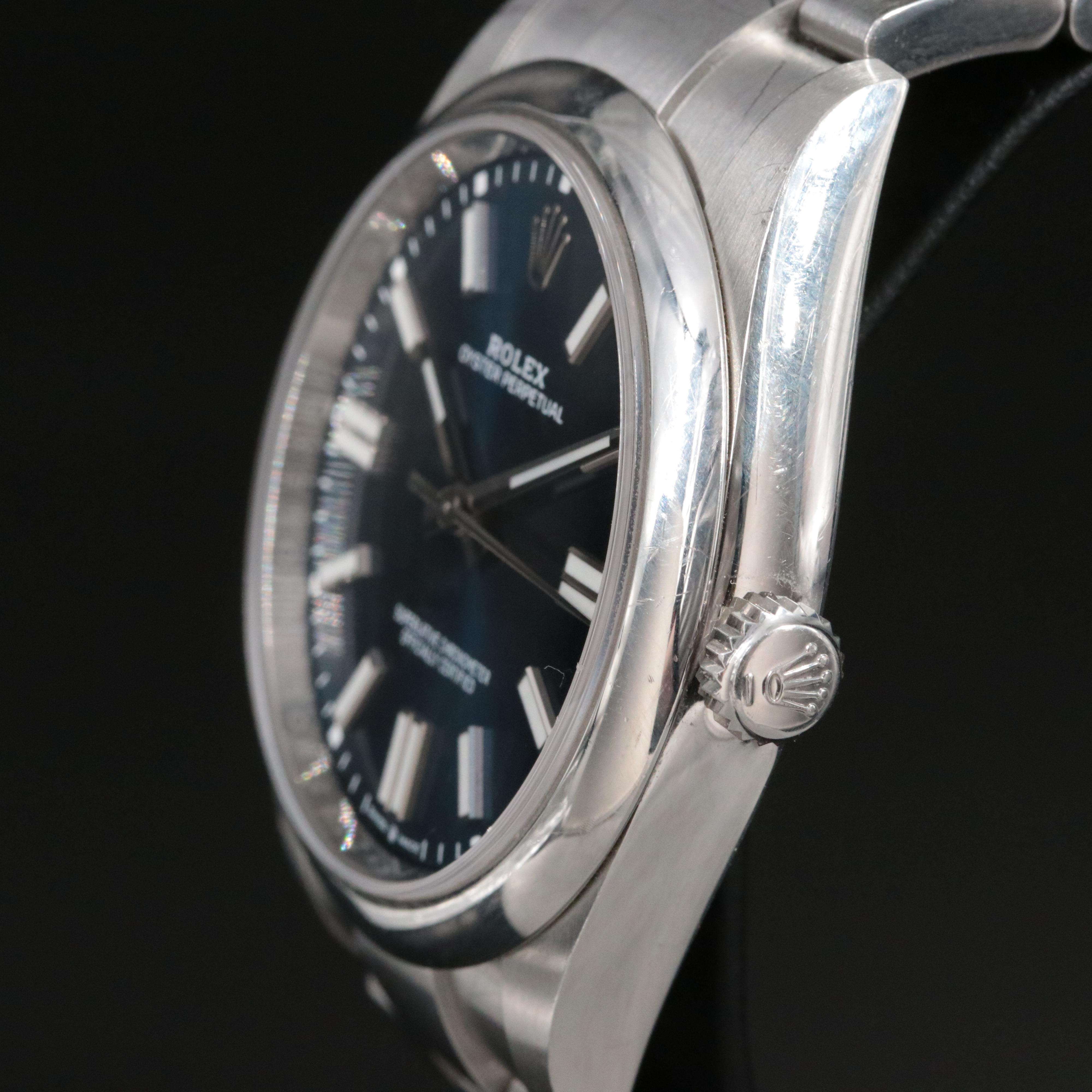 2020 Rolex Oyster Perpetual 41 mm Model 124300 Watch