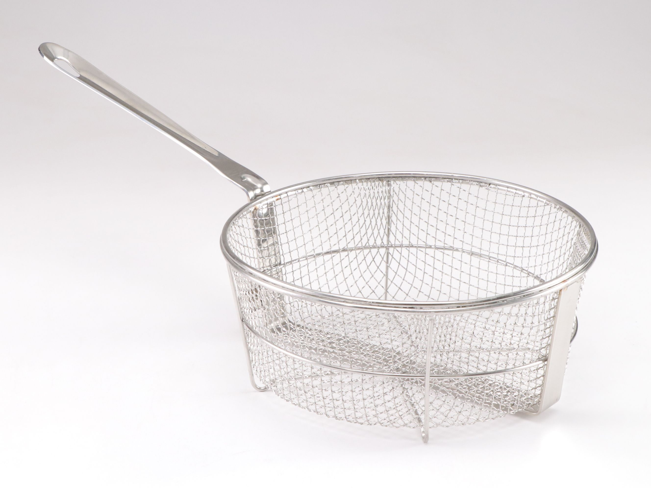 All-Clad Stainless Steel Chef's Pan, Frying Basket, and Nonstick Square Grill
