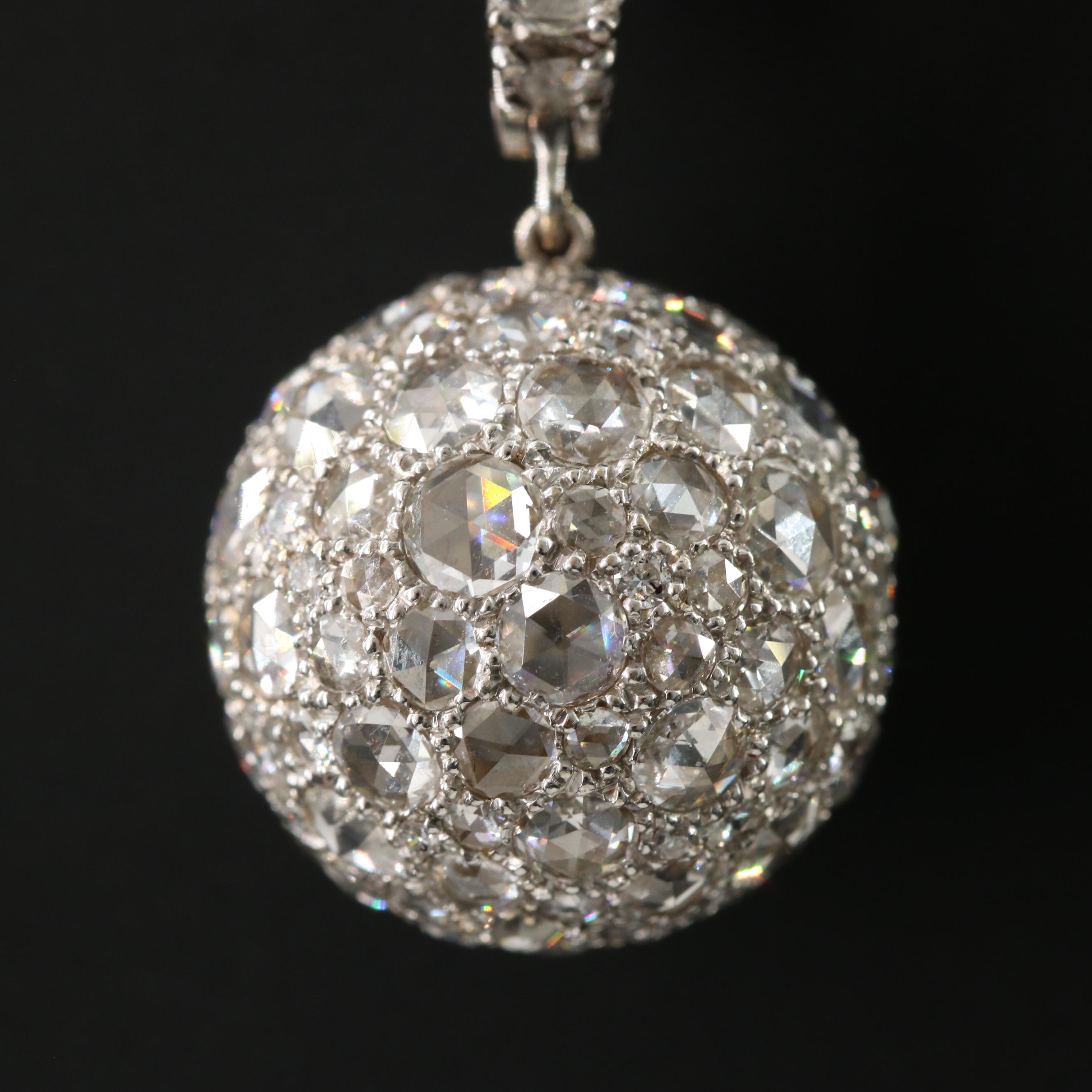 18K 4.62 CTW Diamond Pendant