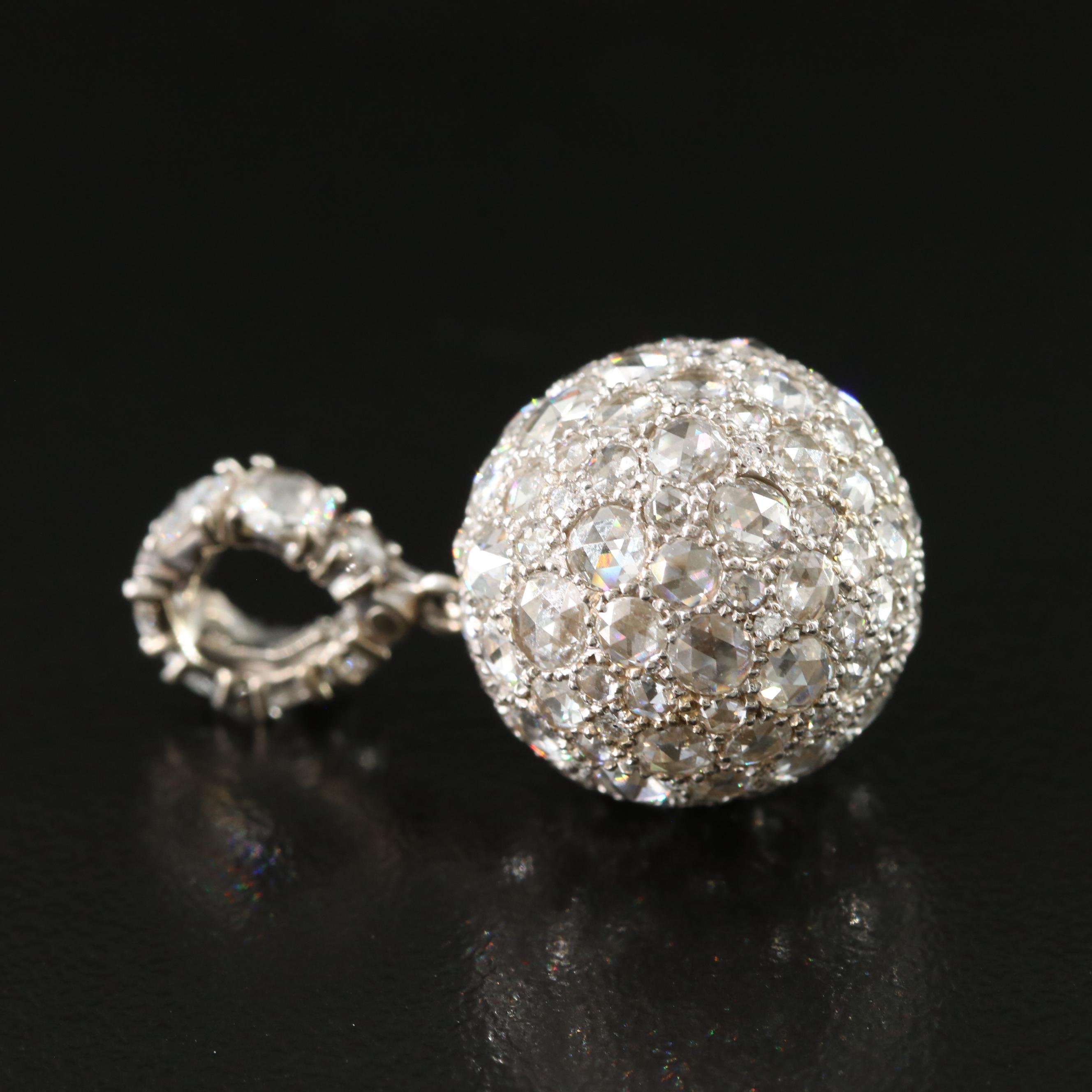 18K 4.62 CTW Diamond Pendant