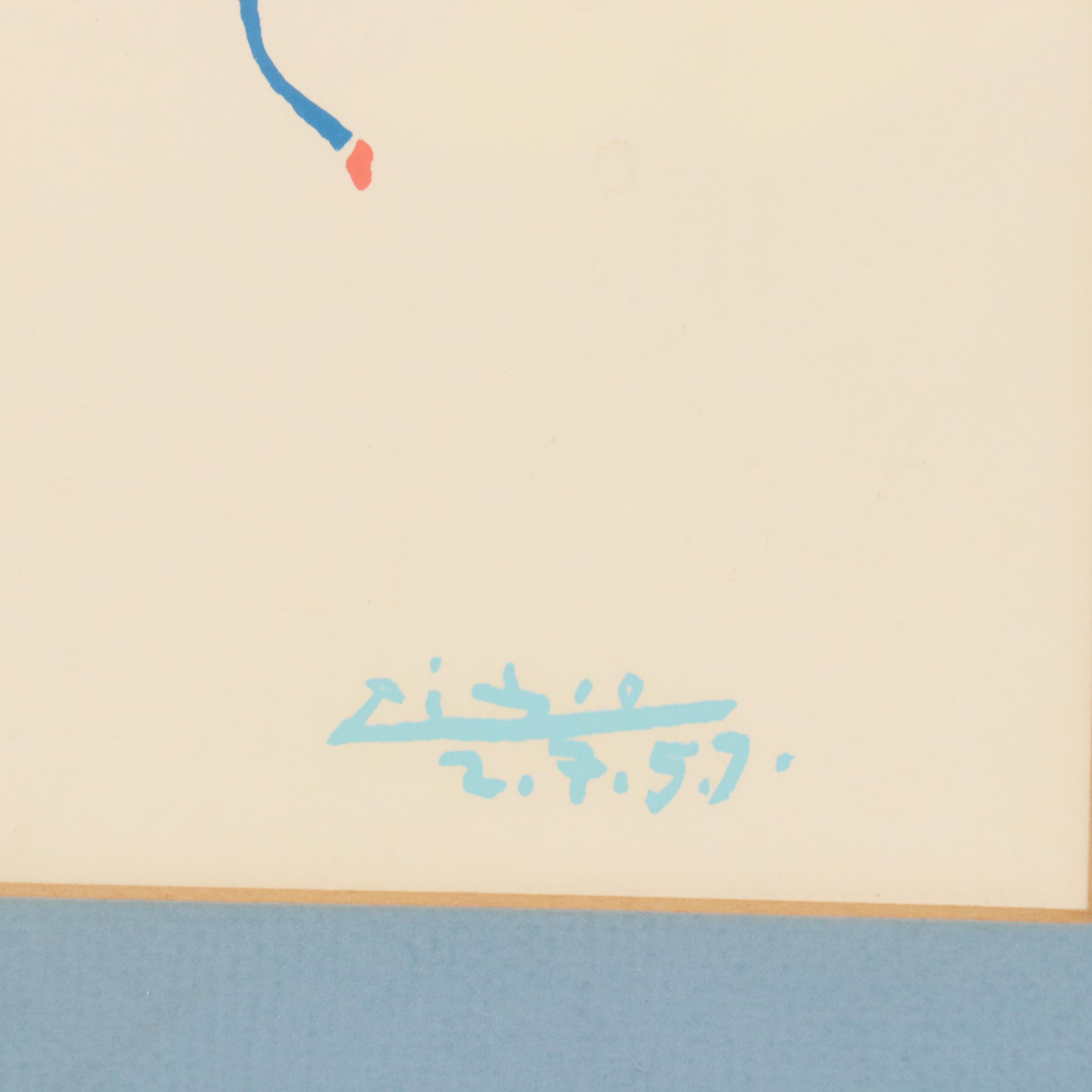 Serigraph After Pablo Picasso "La ronde de la jeunesse au soleil"