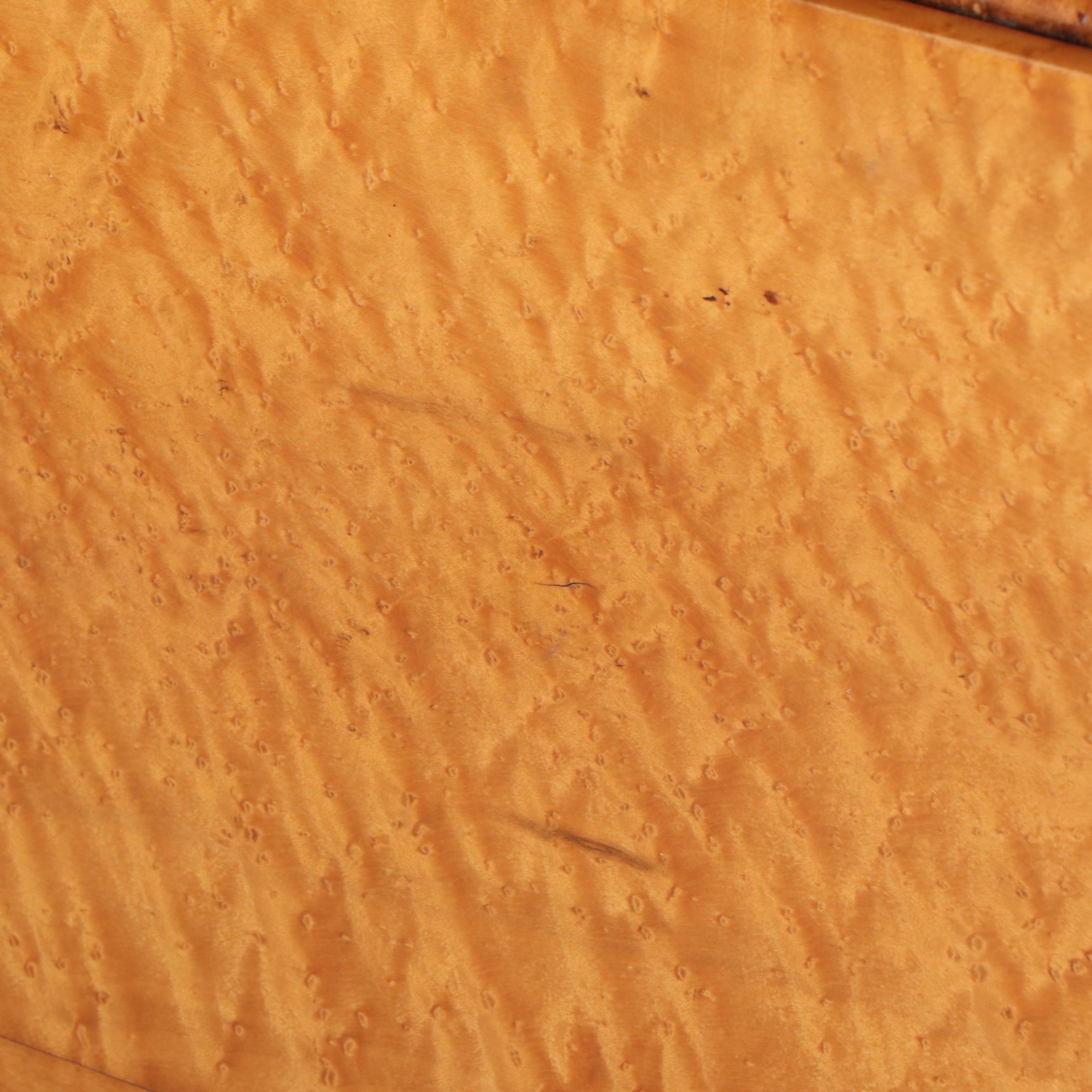 American Tiger Maple Drop-Leaf Dining Table, 19th Century