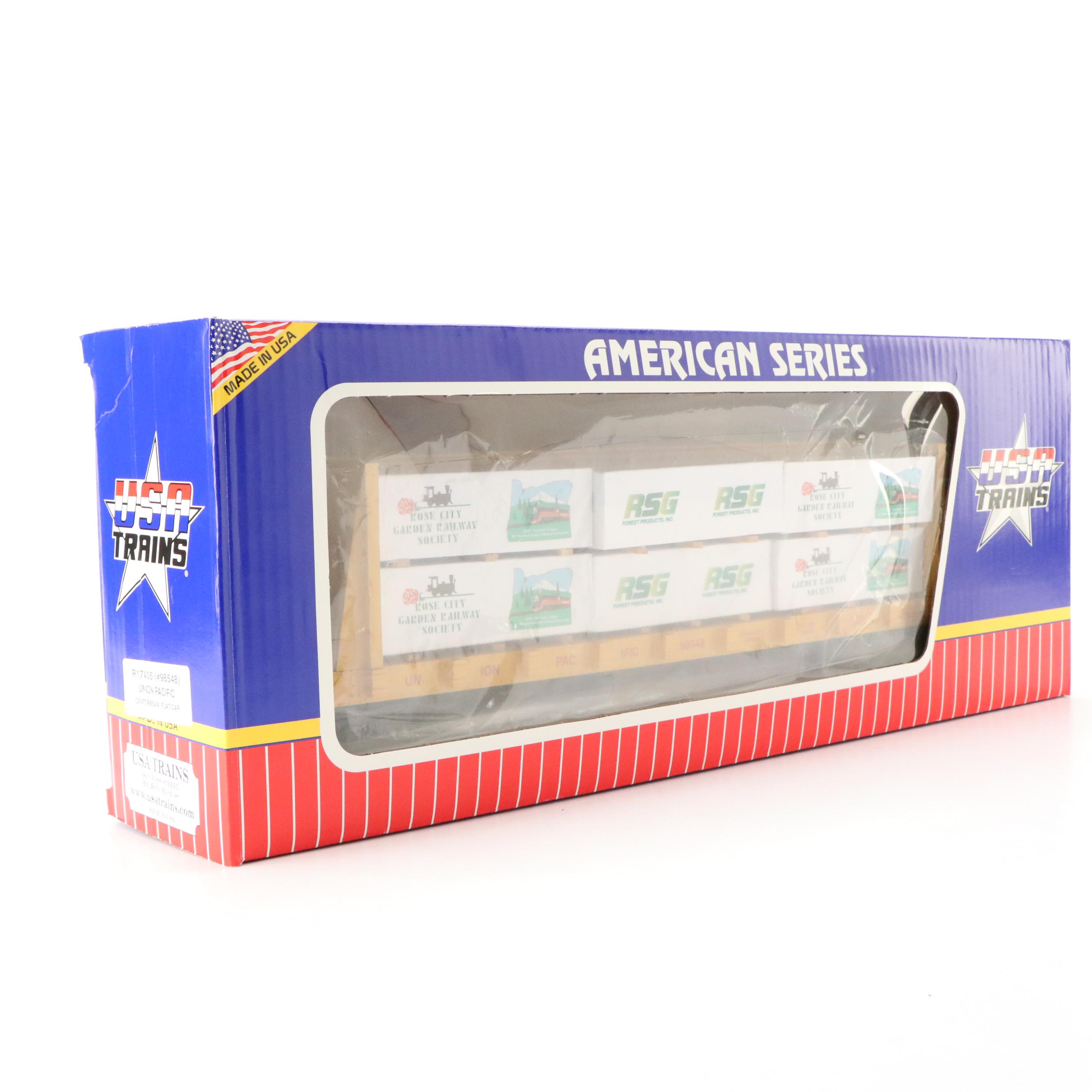 USA Trains and Lehmann-Gross-Bahn "Rio Grande" Model Train Cars