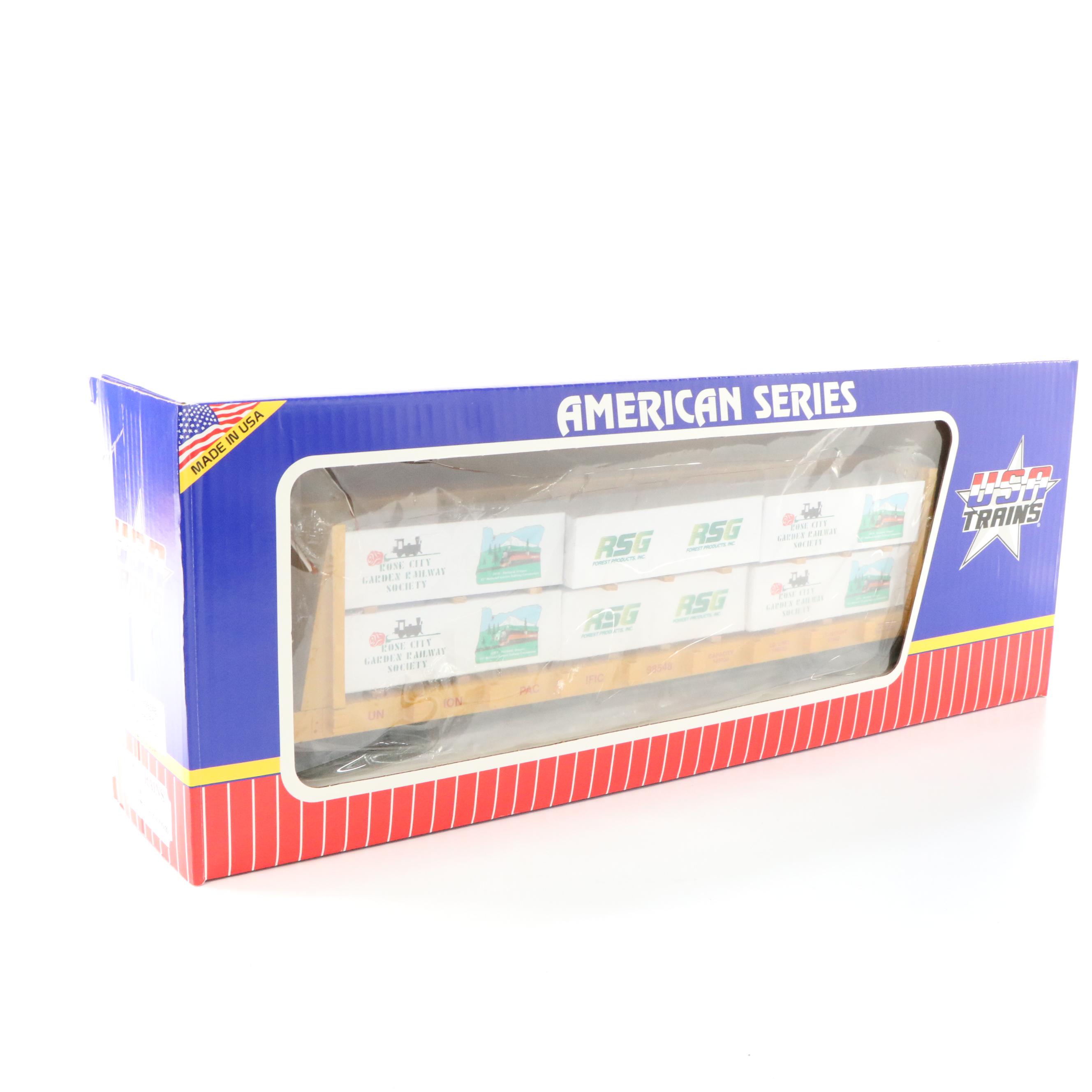 USA Trains and Lehmann-Gross-Bahn "Rio Grande" Model Train Cars