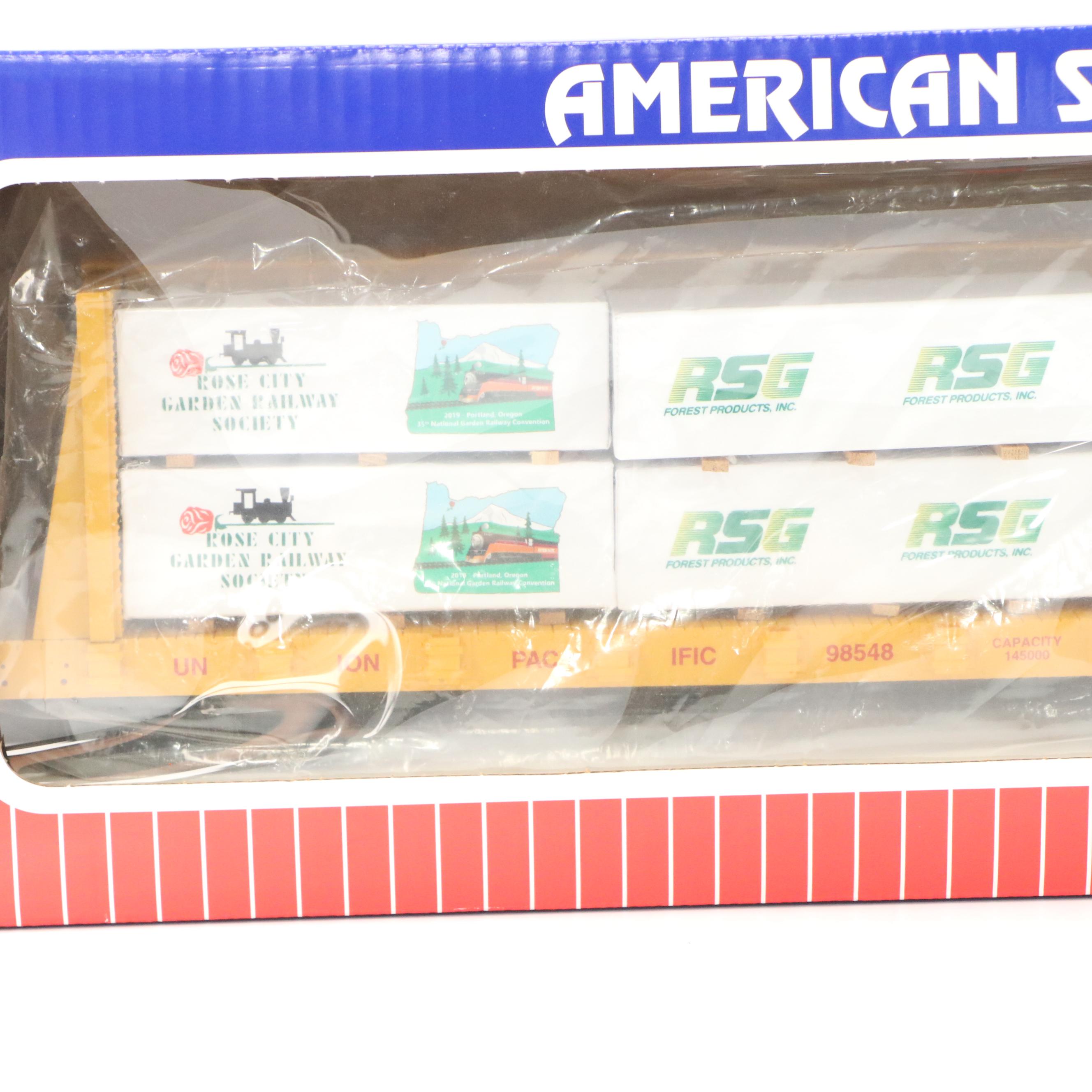 USA Trains and Lehmann-Gross-Bahn "Rio Grande" Model Train Cars