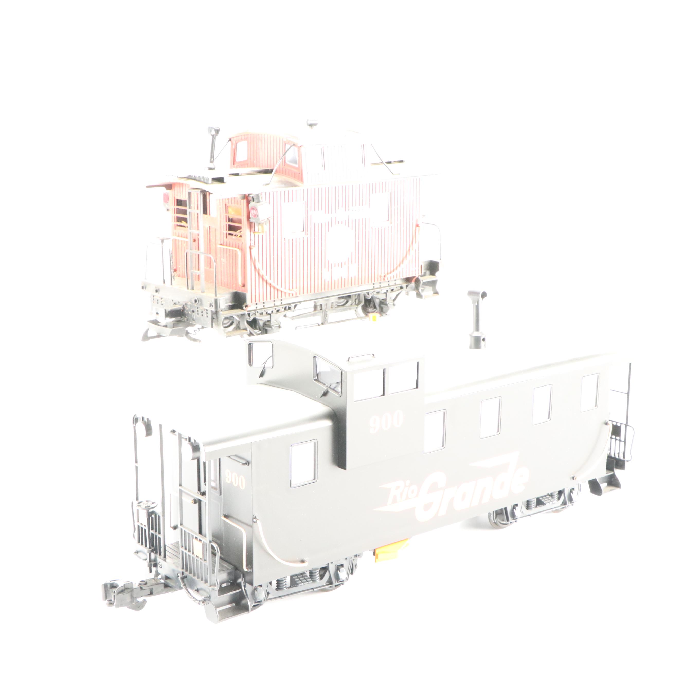 USA Trains and Lehmann-Gross-Bahn "Rio Grande" Model Train Cars