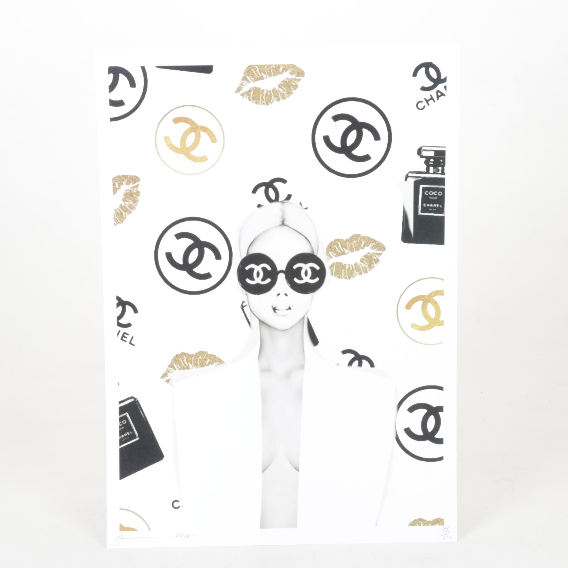 Death NYC Pop Art Homage to Coco Chanel Perfume, 2025