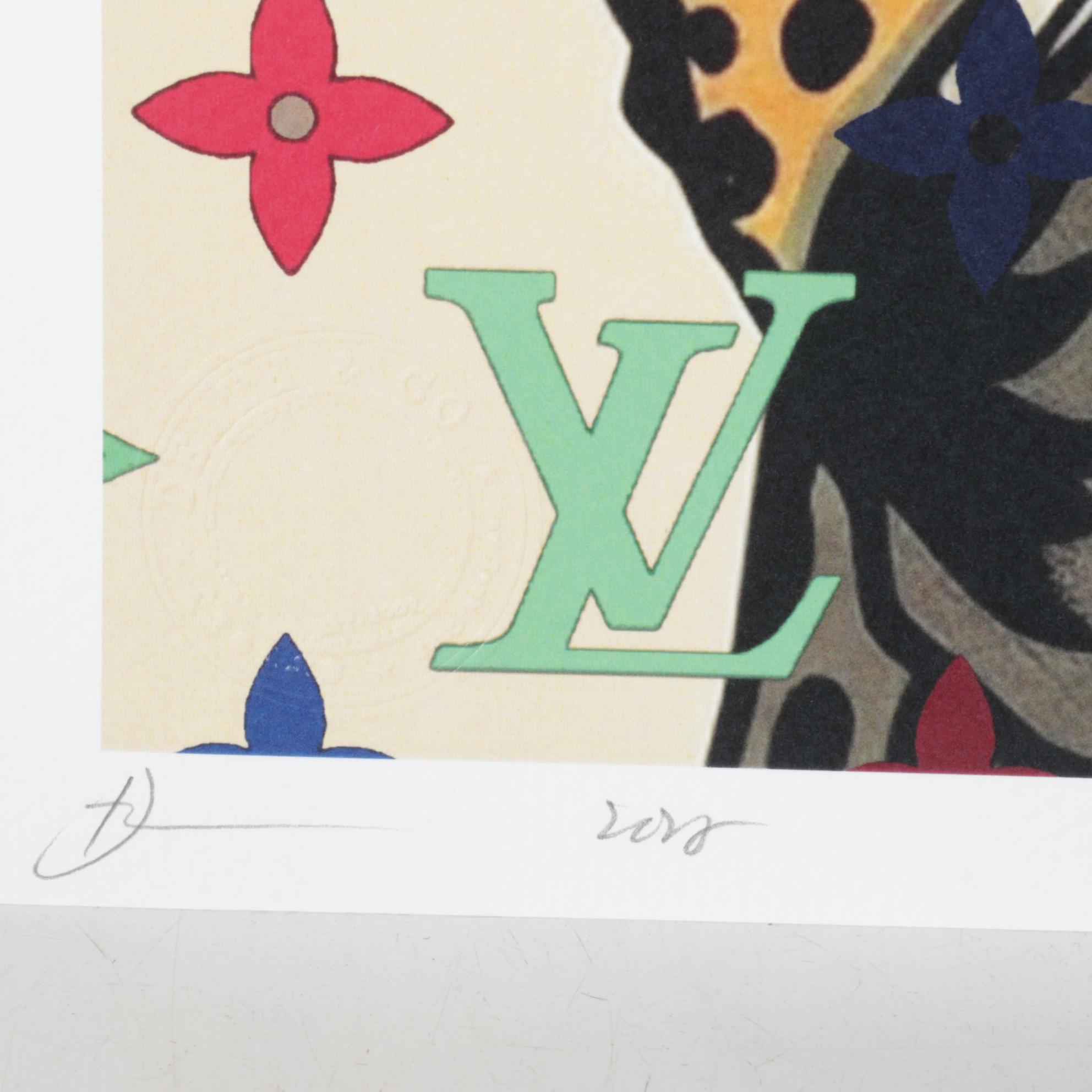 Death NYC Pop Art Homage to Gucci and Louis Vuitton Cheetah, 2025