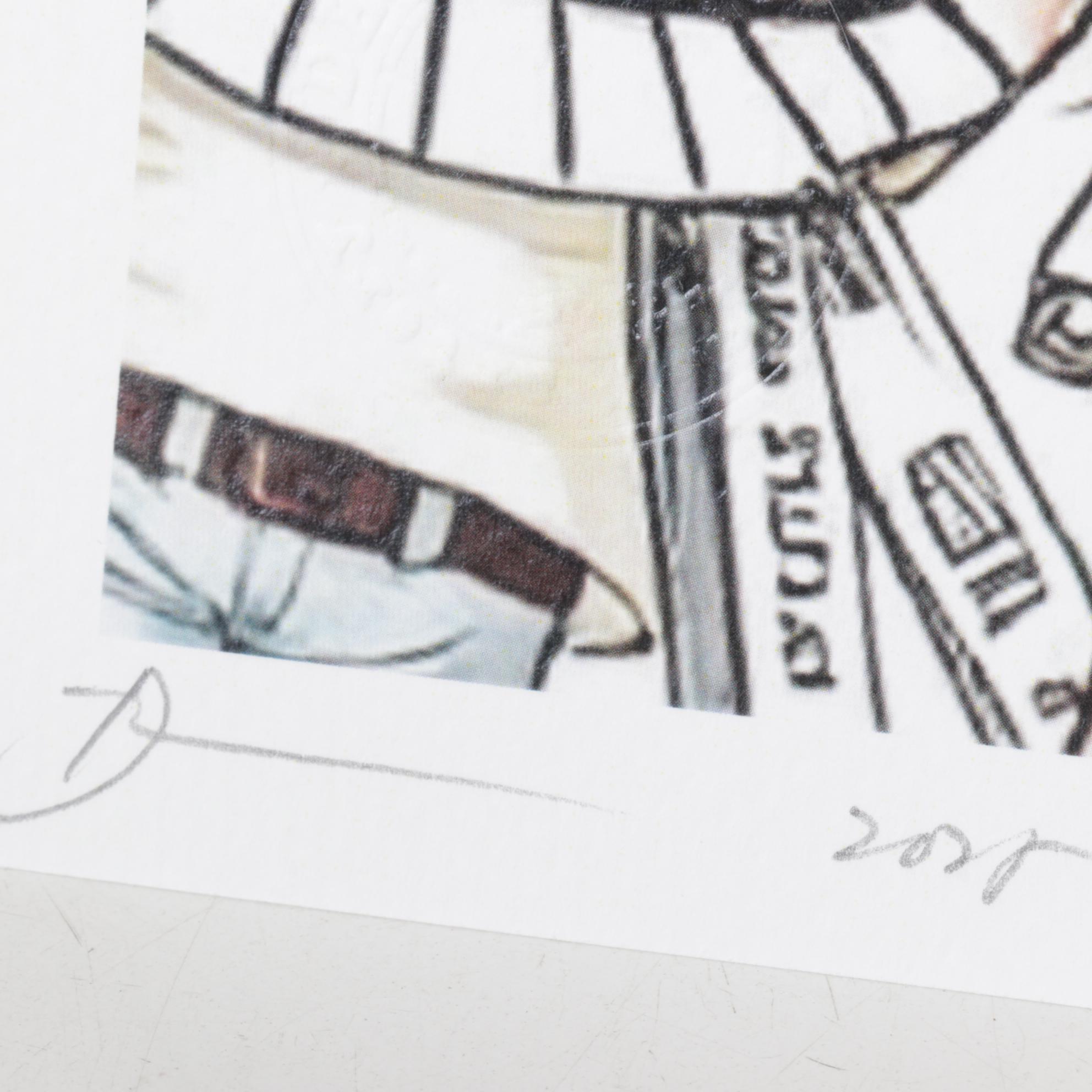 Death NYC Pop Art Digital Graphic Print Featuring Louis Vuitton & Chanel, 2025