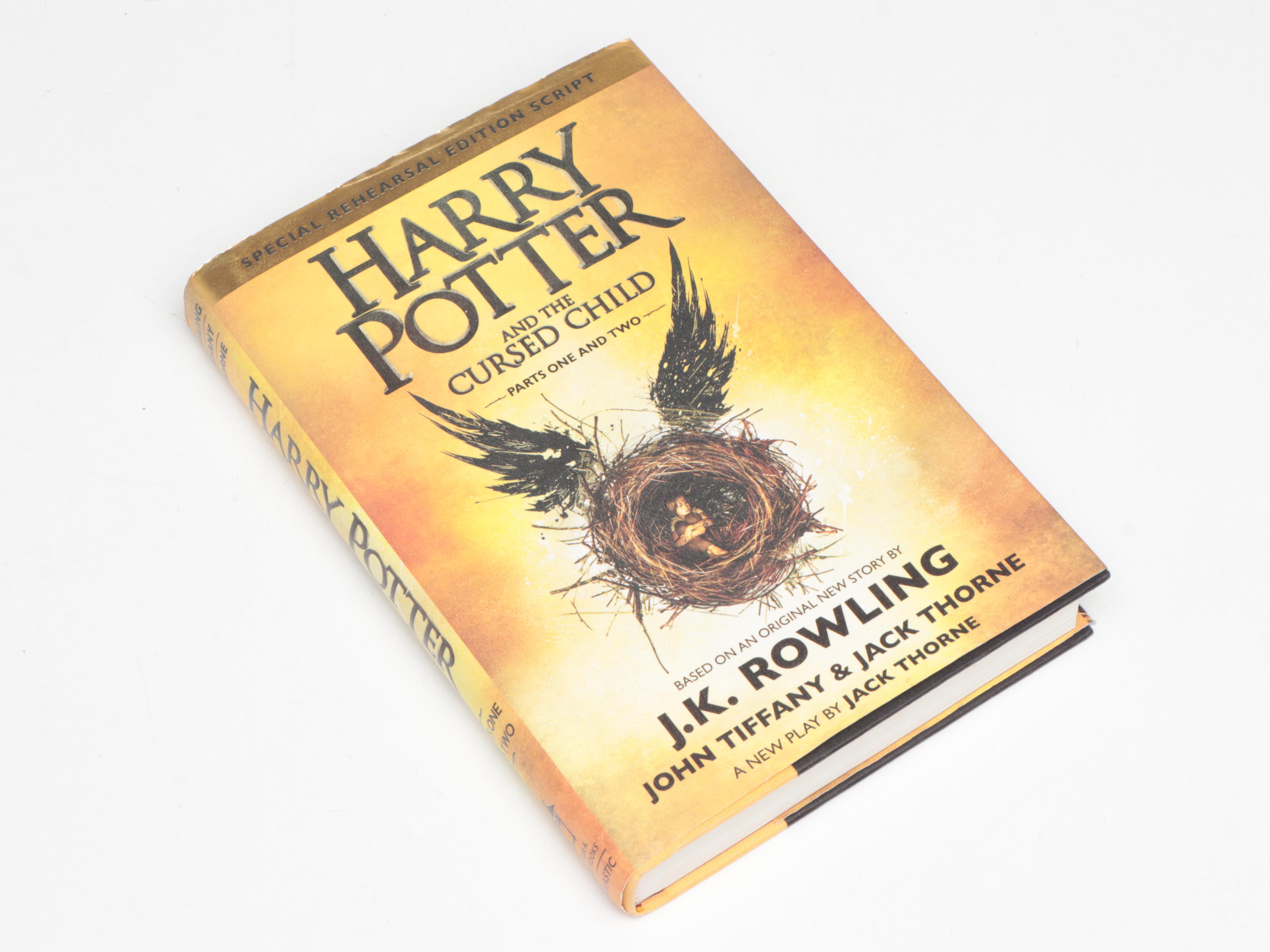 First American Edition "Harry Potter" Complete Series with "The Cursed Child"