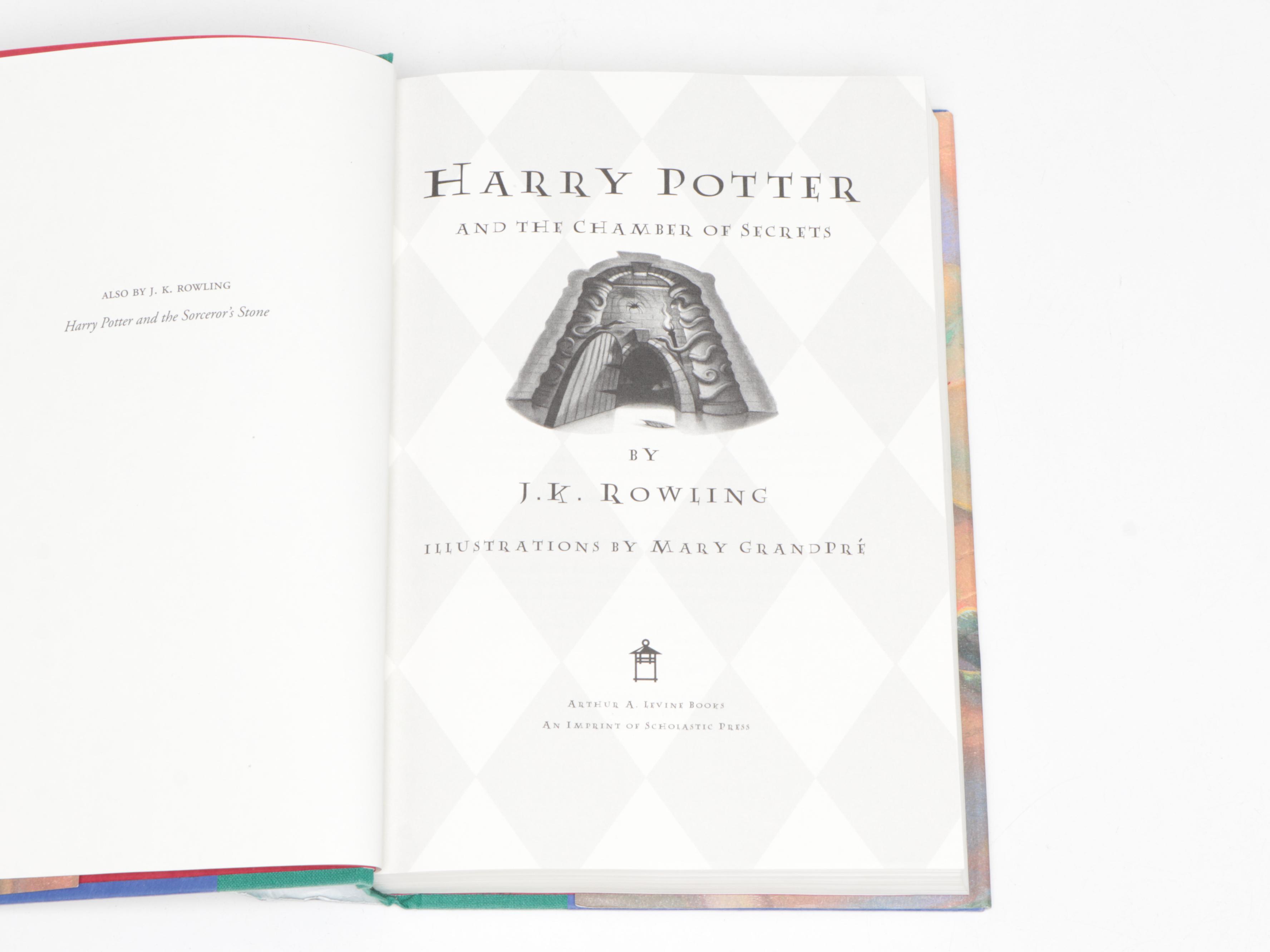First American Edition "Harry Potter" Complete Series with "The Cursed Child"