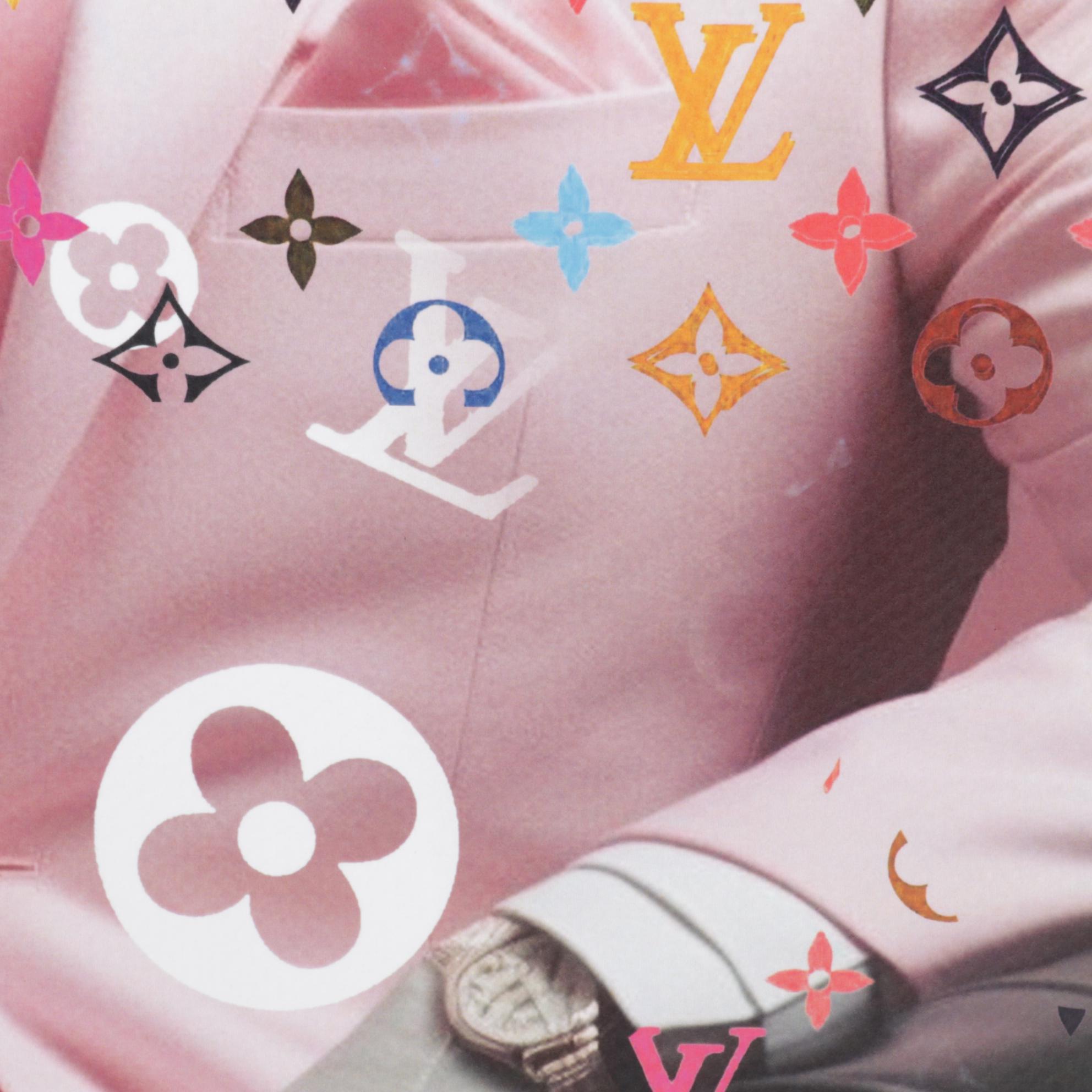 Death NYC Pop Art Digital Graphic Print Featuring Louis Vuitton & Chanel, 2025