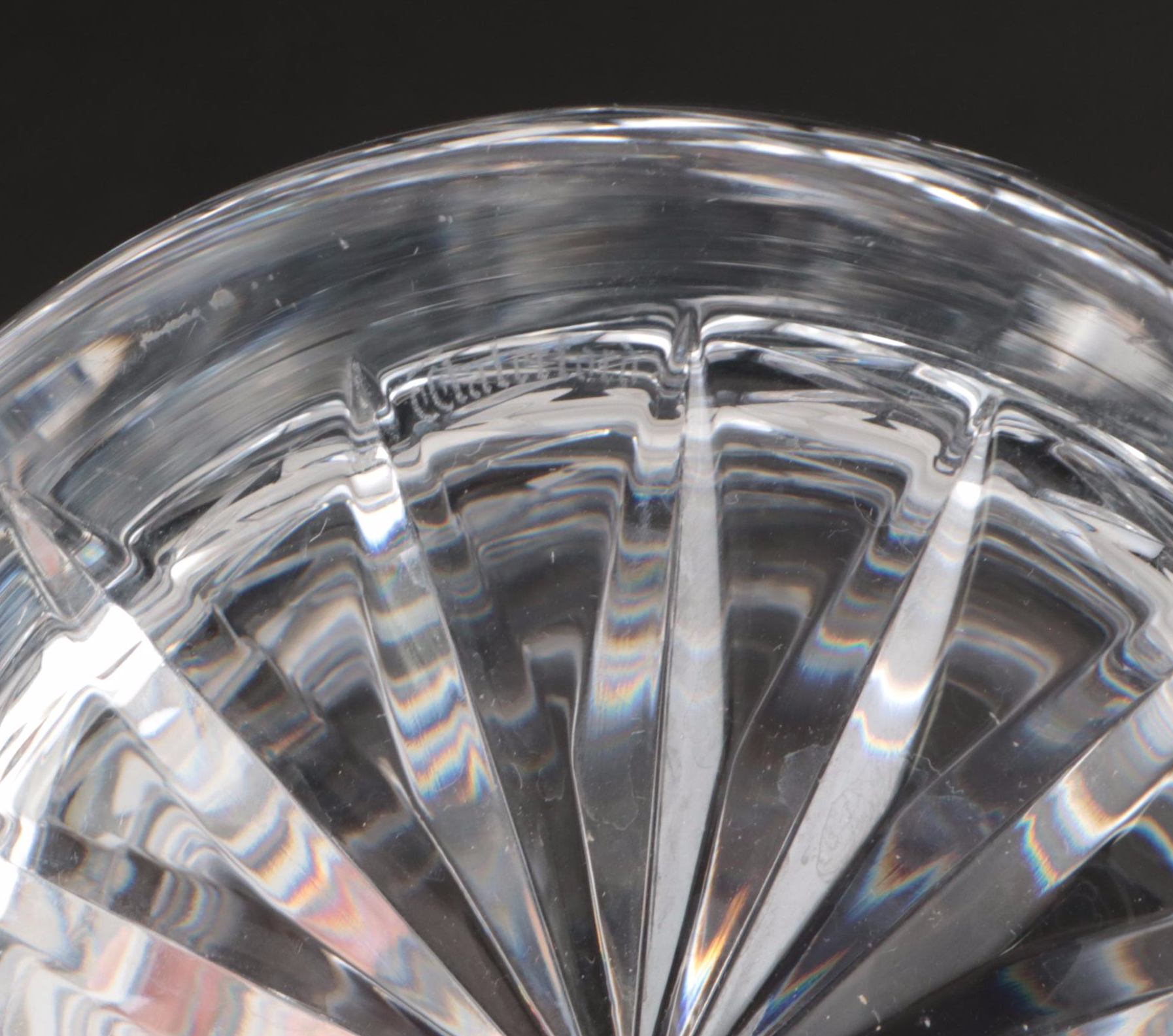 Waterford Crystal Biscuit Barrel and Lid