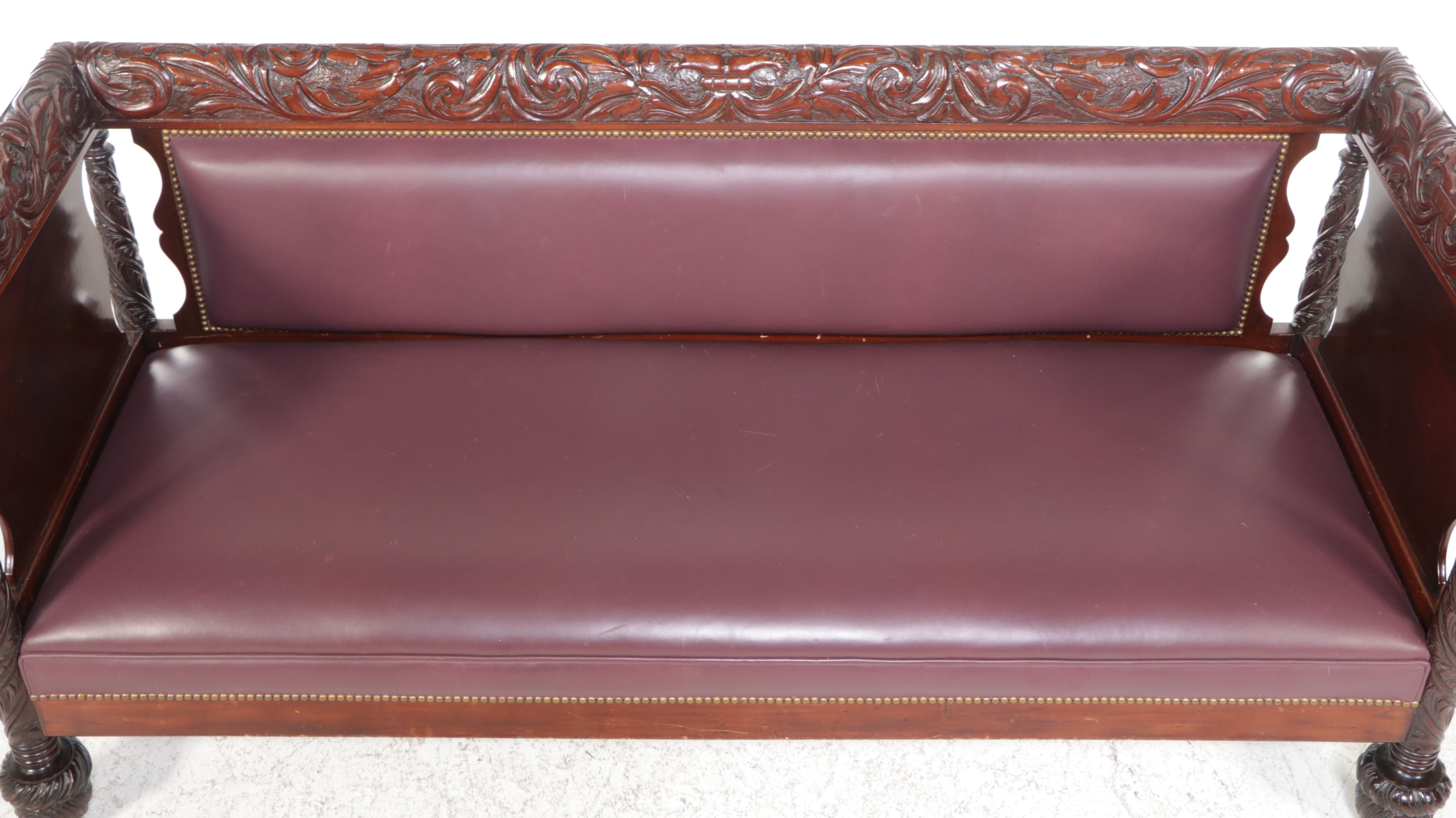 Federal Style Mahogany Sofa