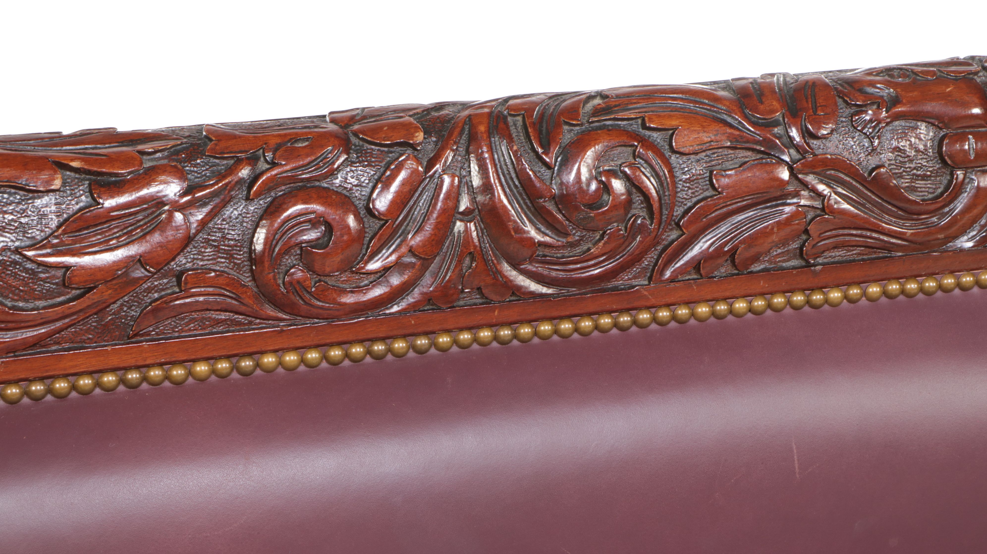 Federal Style Mahogany Sofa