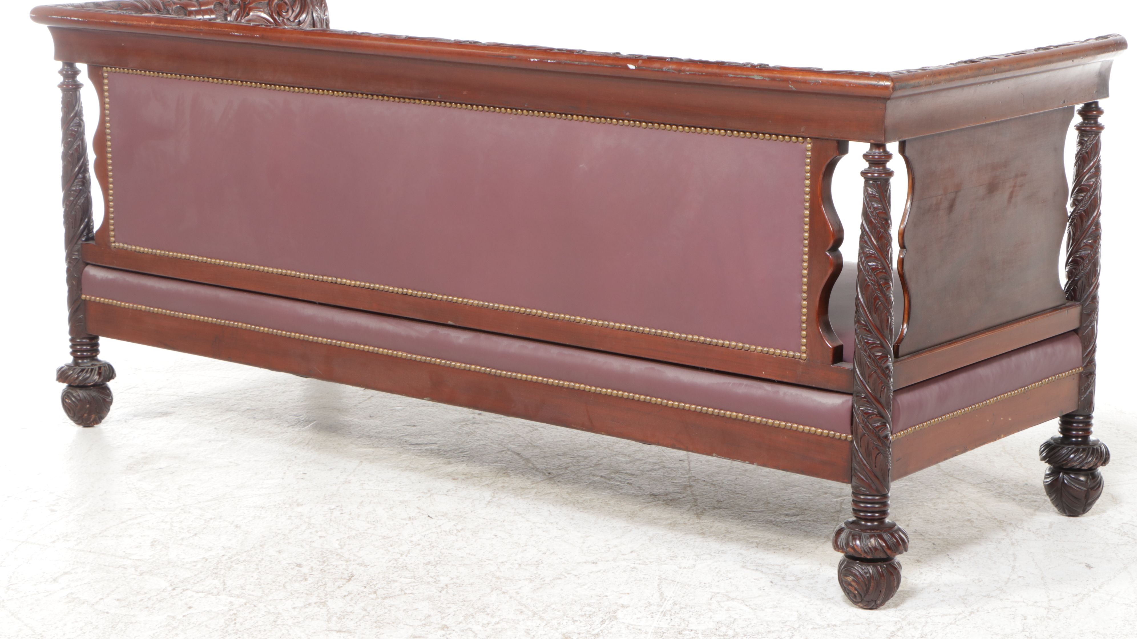 Federal Style Mahogany Sofa
