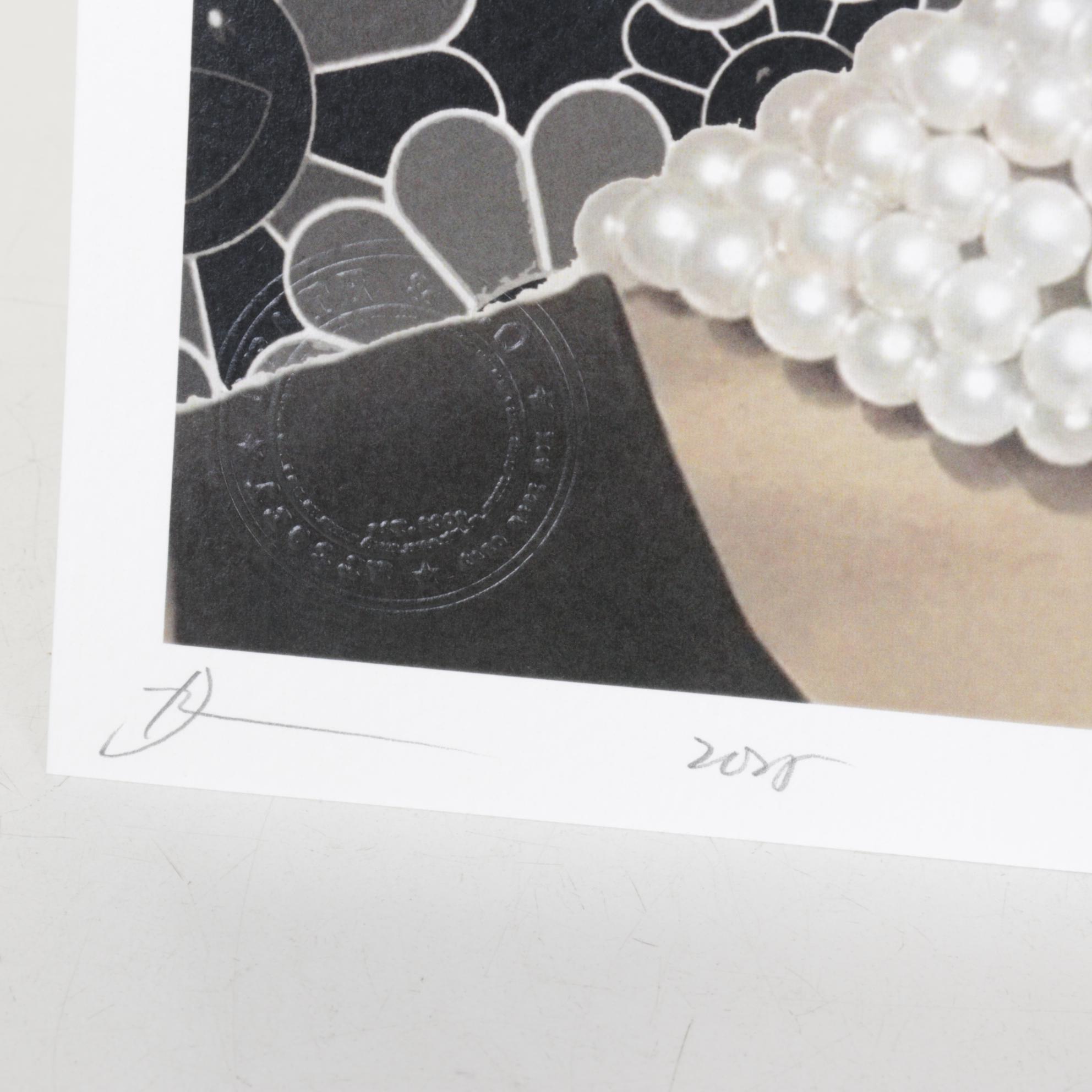 Death NYC Pop Art Digital Graphic Print Featuring Audrey Hepburn & Murakami