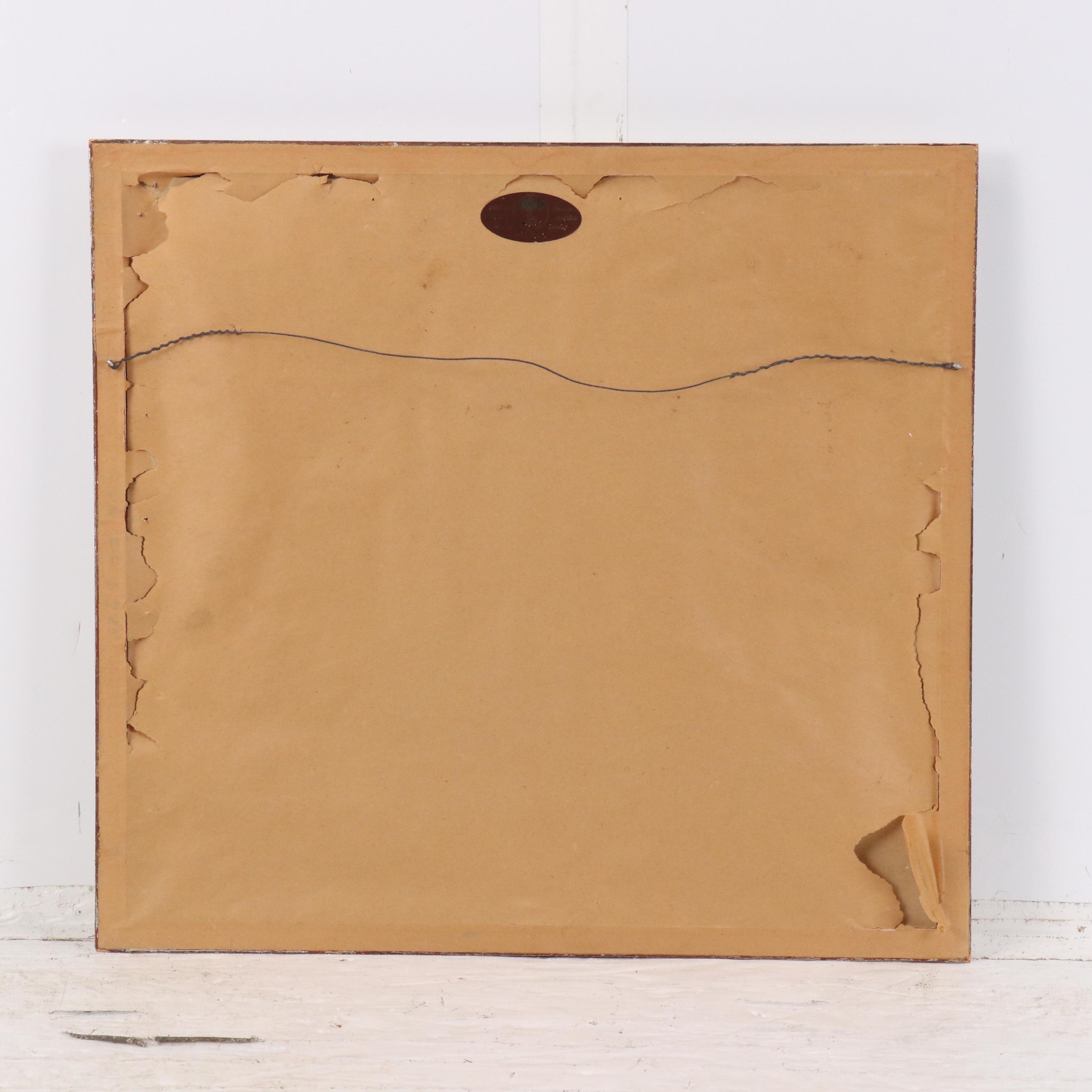 E. T. Hurley Aquatint Etching of Fountain Square, Cincinnati, 1929