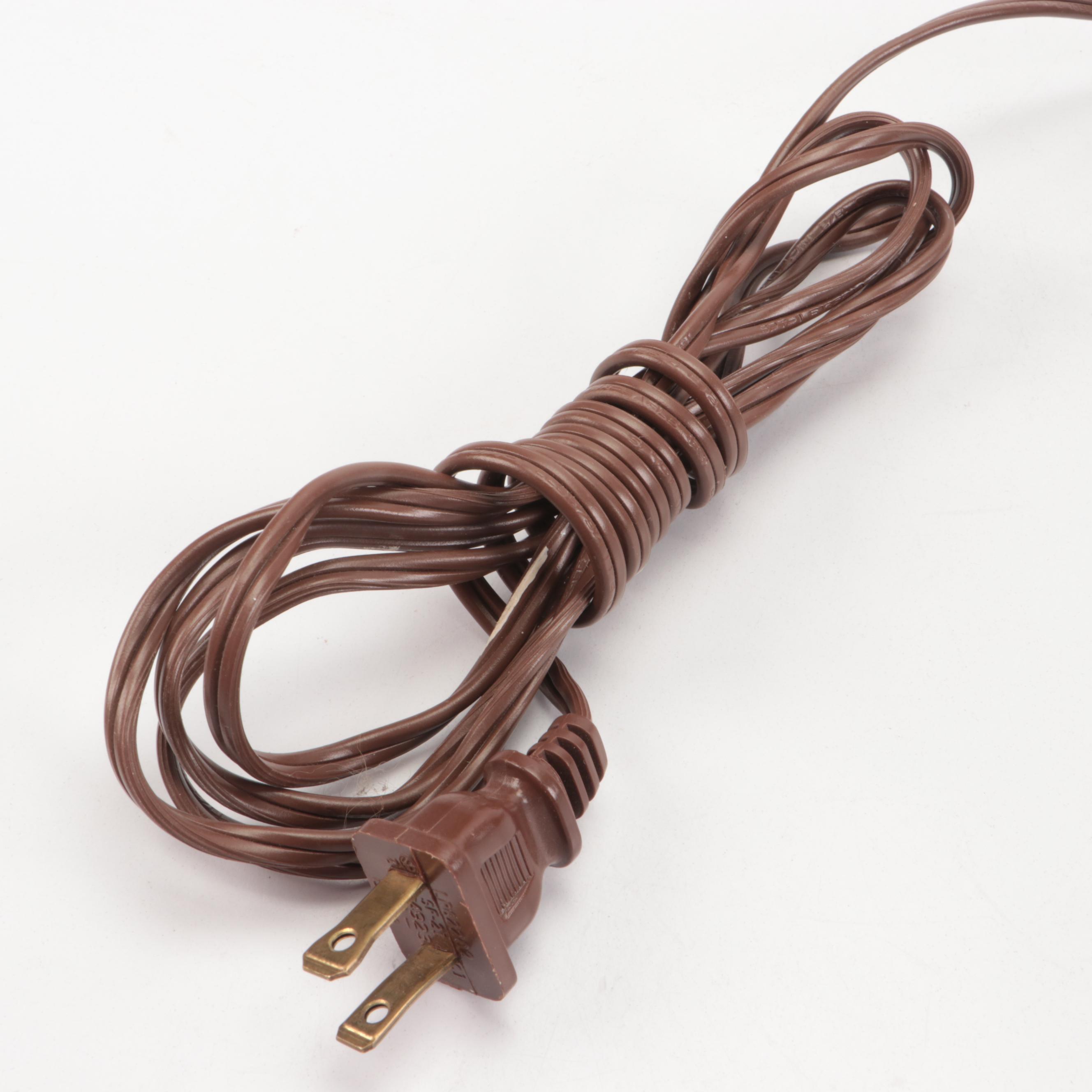 Victorian Brass Oil Banquet Lamp, Adapted 20th Century