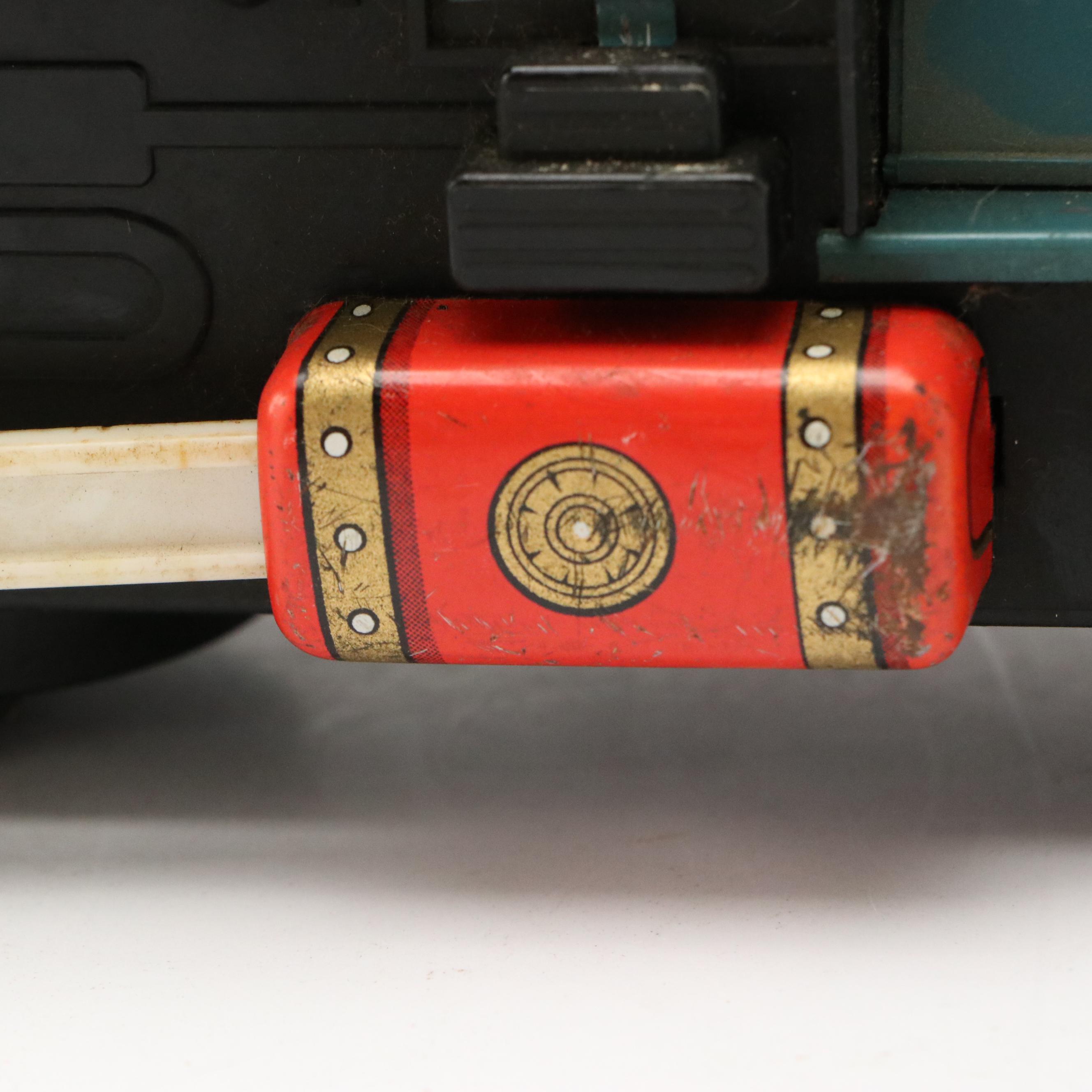 Modern Toys and Shinseikiki Tin Lithograph Toy Trains, Mid-20th Century