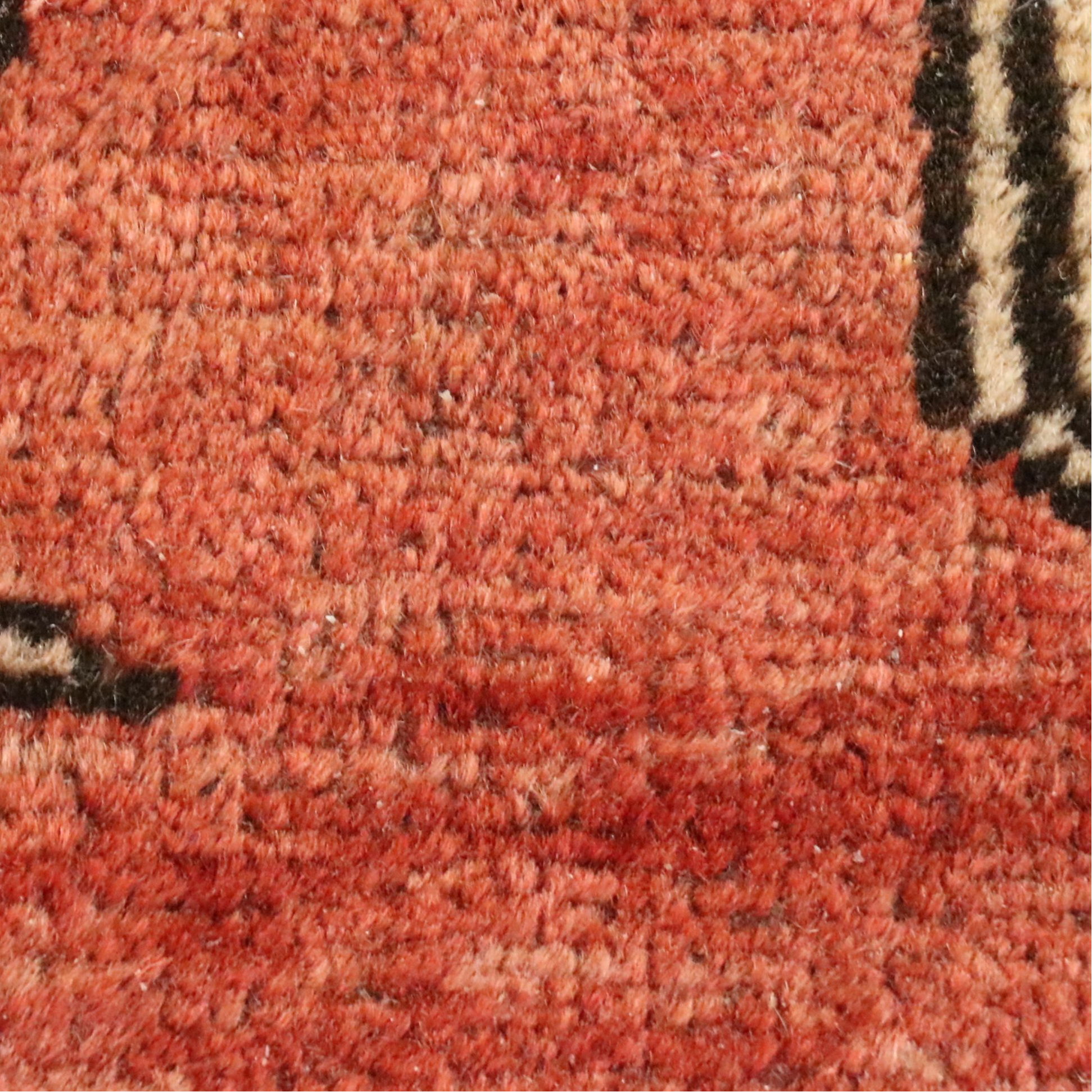 6' x 8'11 Hand-Knotted Persian Heriz Area Rug