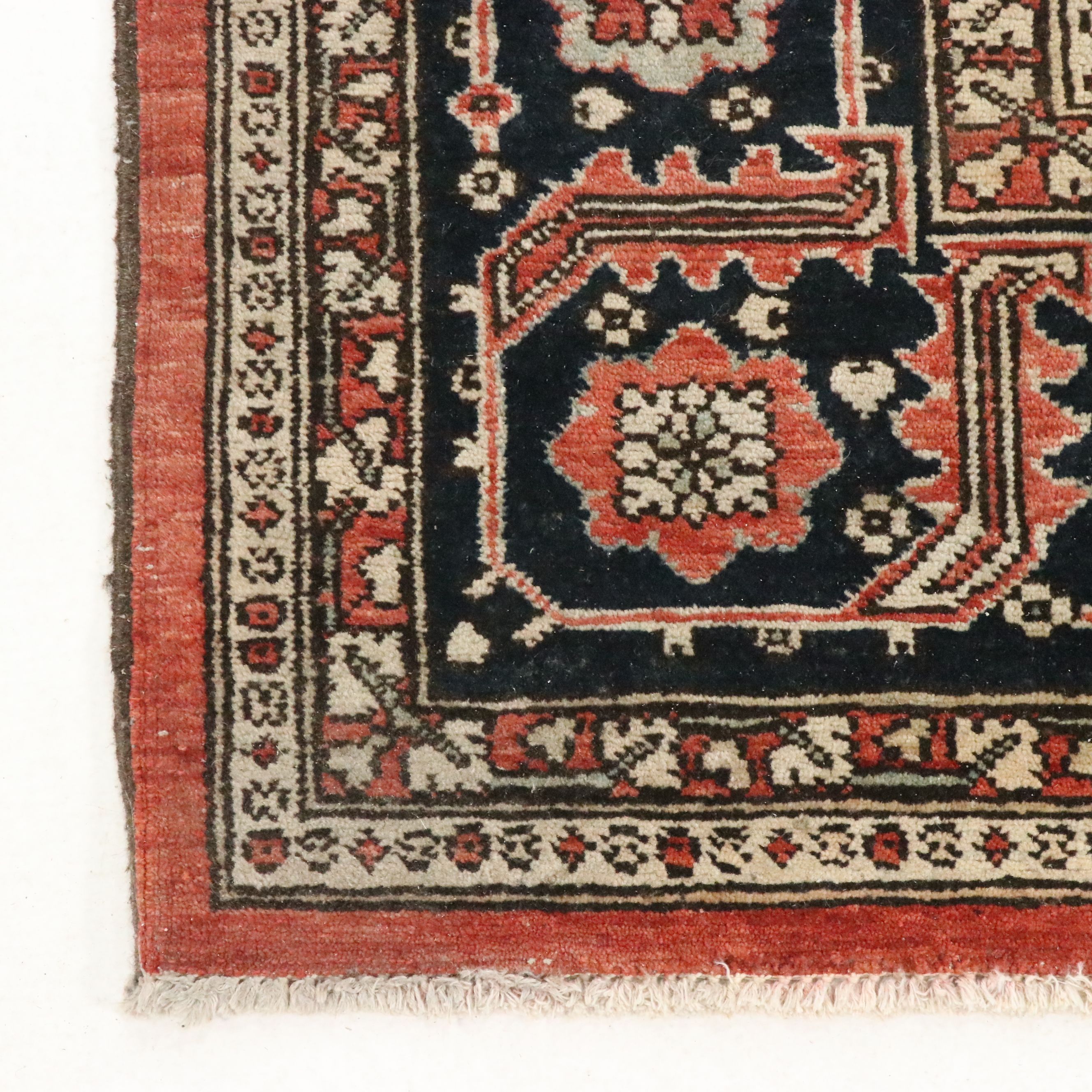 6' x 8'11 Hand-Knotted Persian Heriz Area Rug