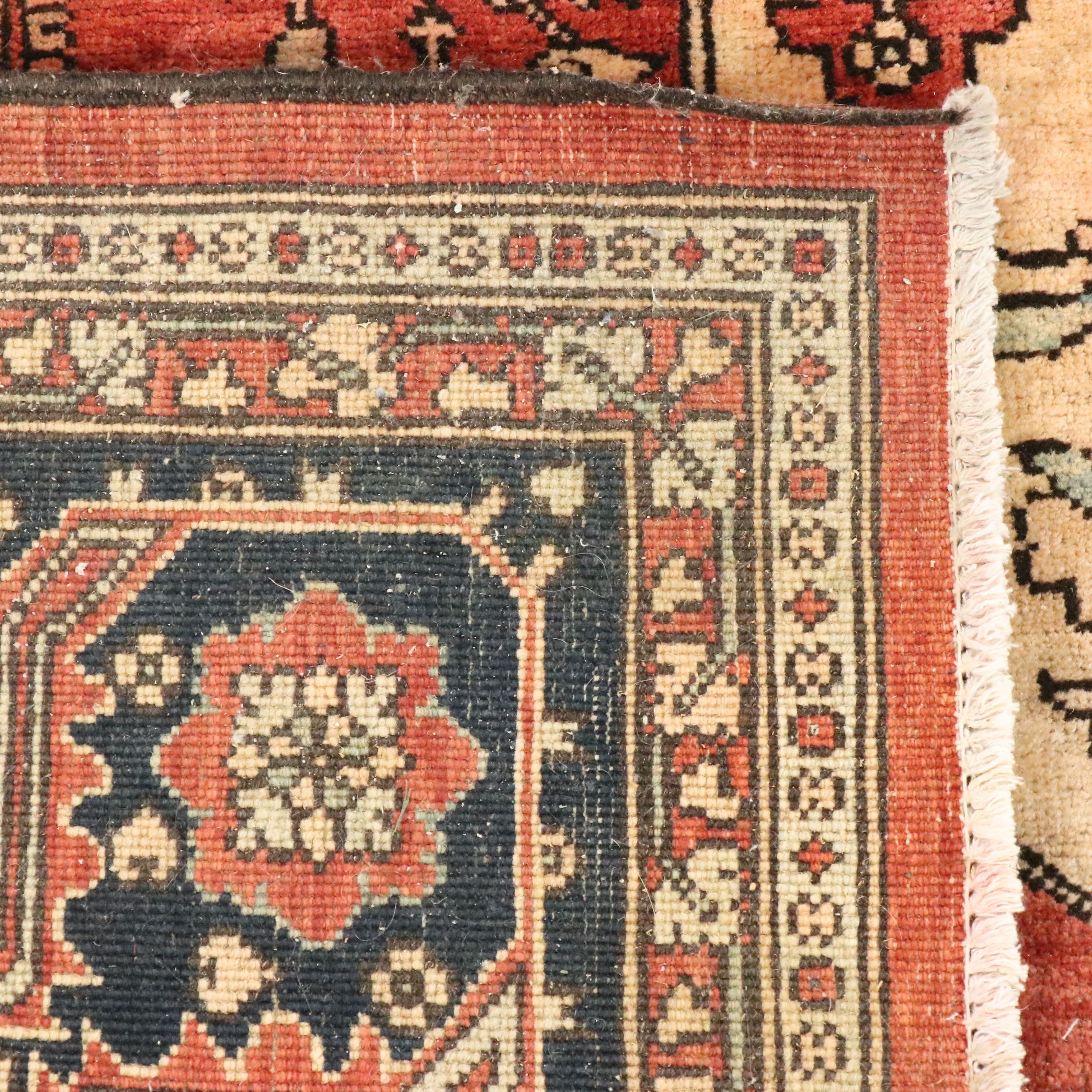 6' x 8'11 Hand-Knotted Persian Heriz Area Rug