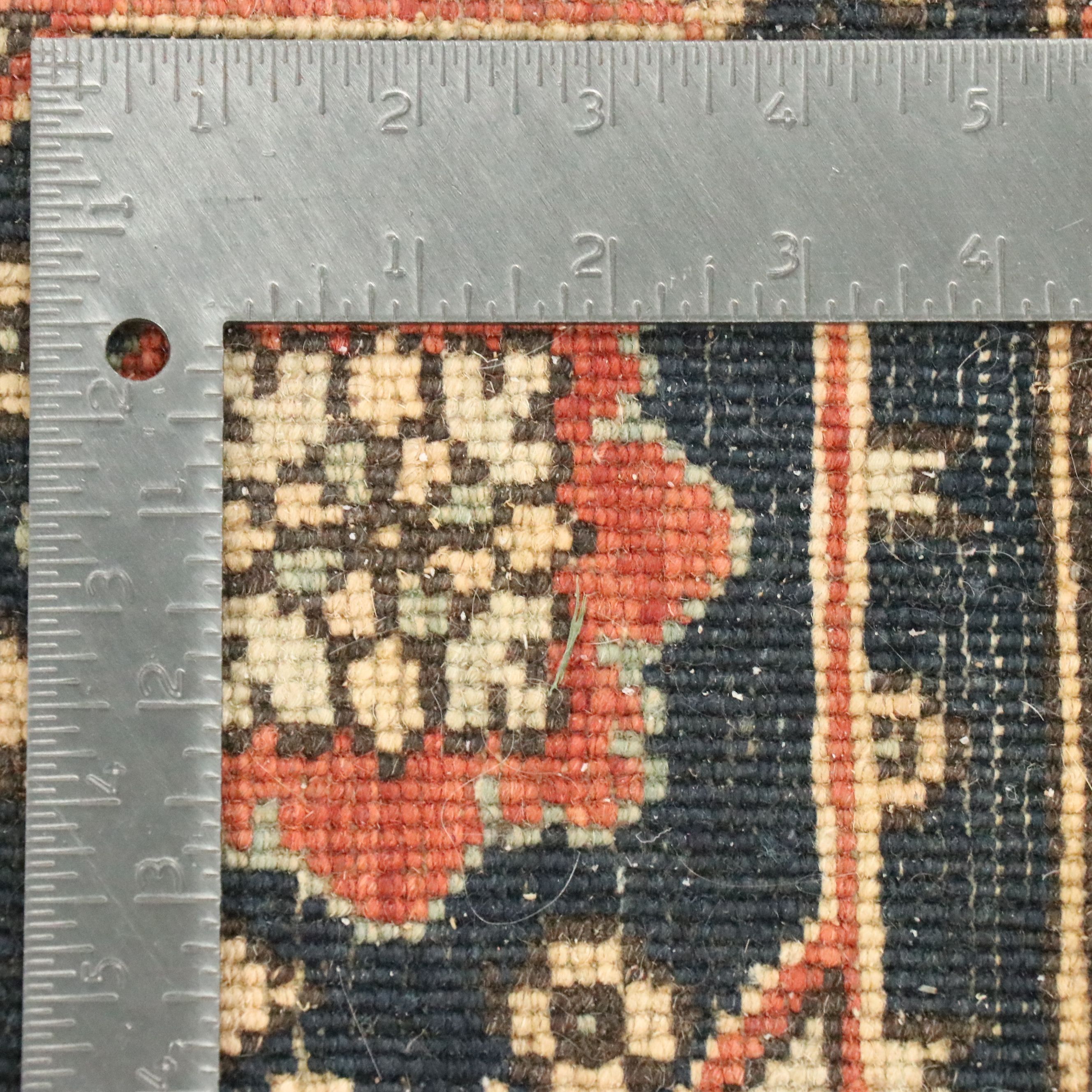 6' x 8'11 Hand-Knotted Persian Heriz Area Rug