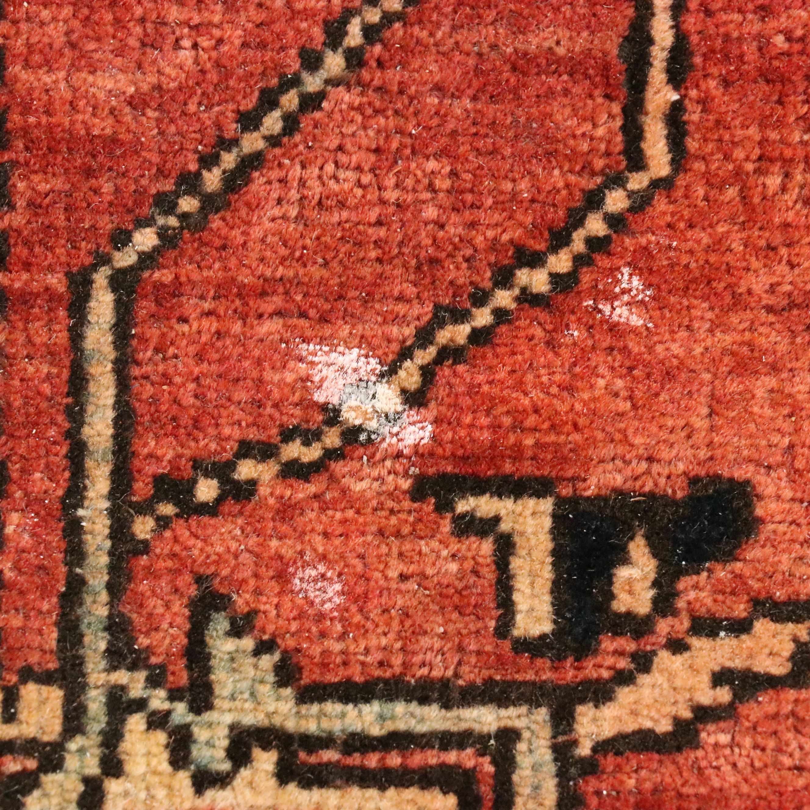 6' x 8'11 Hand-Knotted Persian Heriz Area Rug