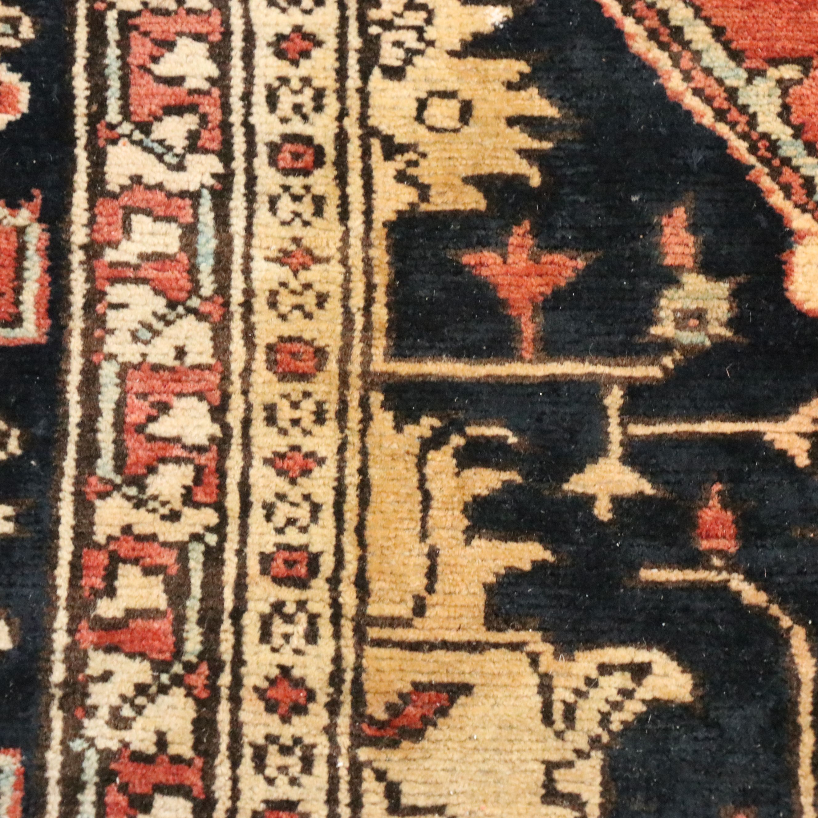 6' x 8'11 Hand-Knotted Persian Heriz Area Rug