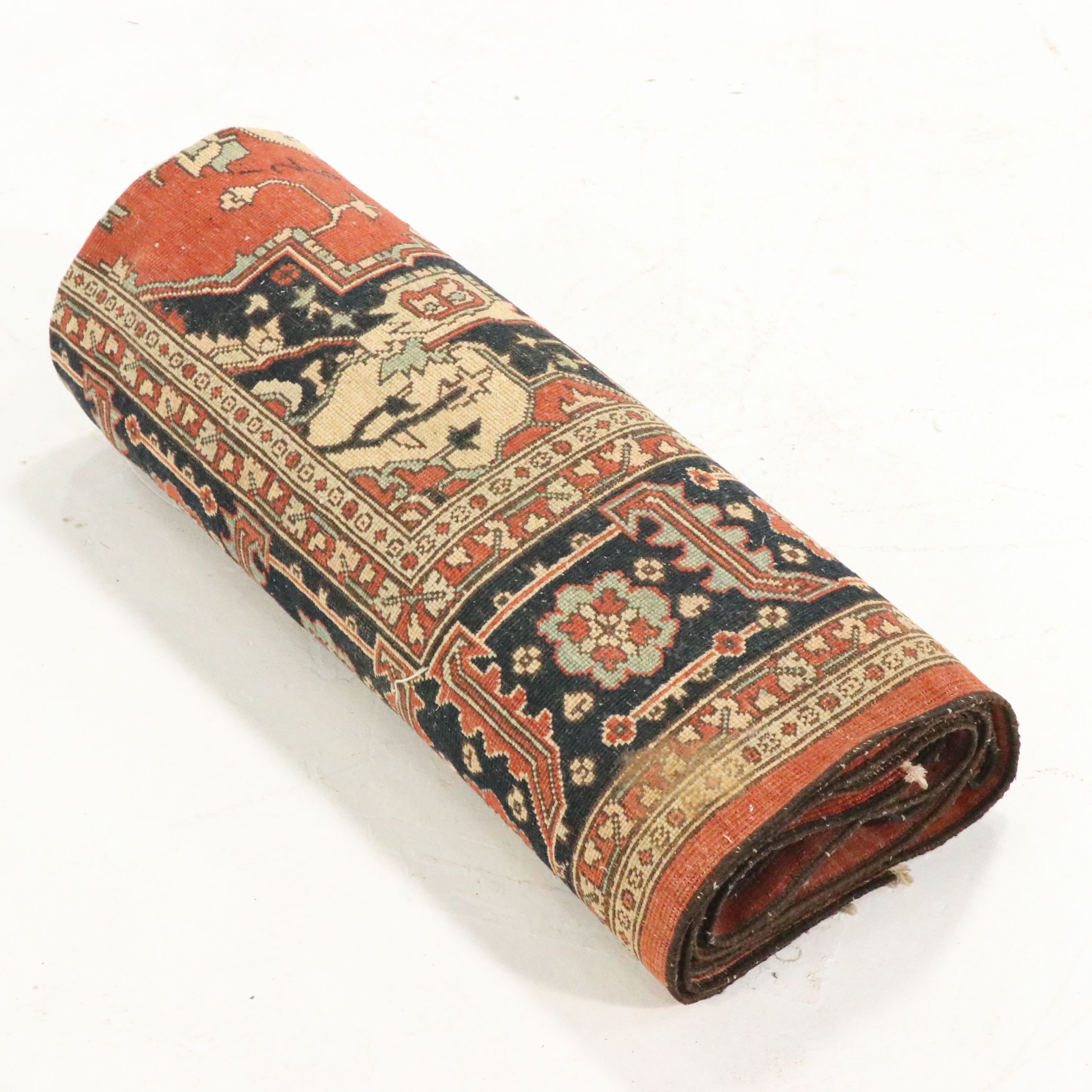 6' x 8'11 Hand-Knotted Persian Heriz Area Rug