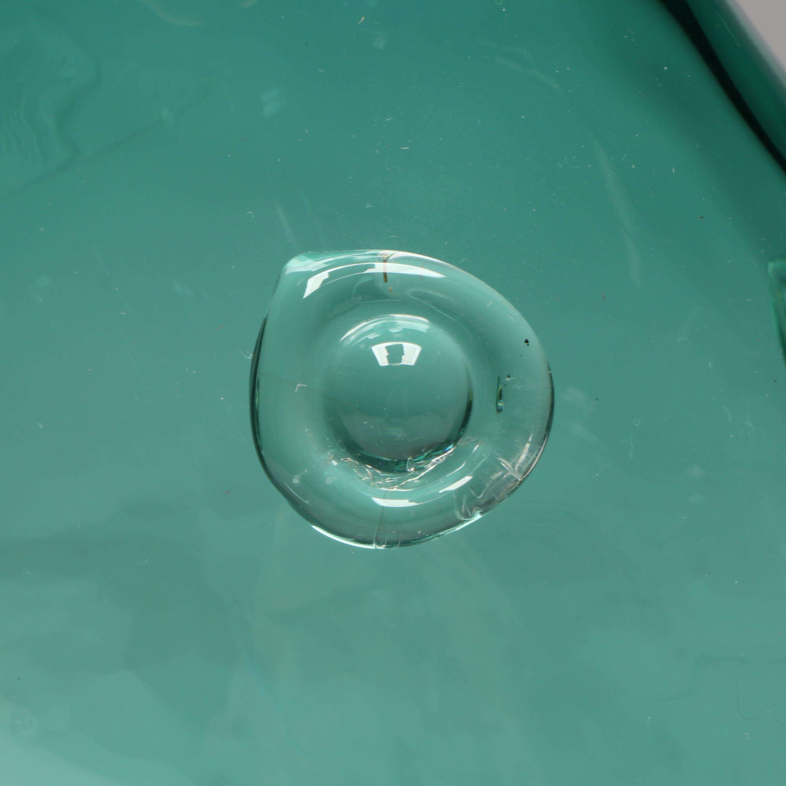 Blenko Art Glass Fish Vase, 1982-1999