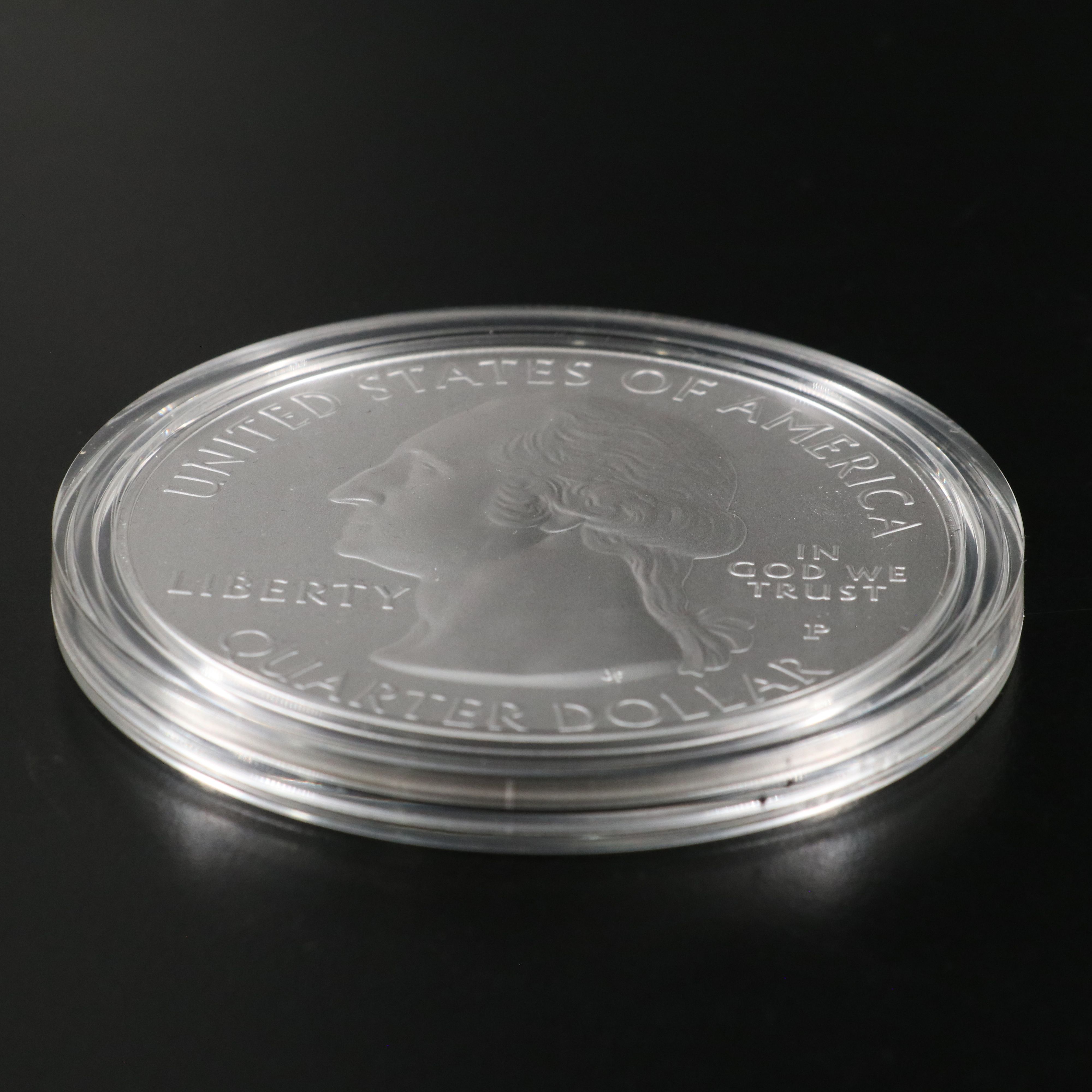 2014 America the Beautiful 5-Oz. Fine Silver Quarter, Great Smoky Mountains