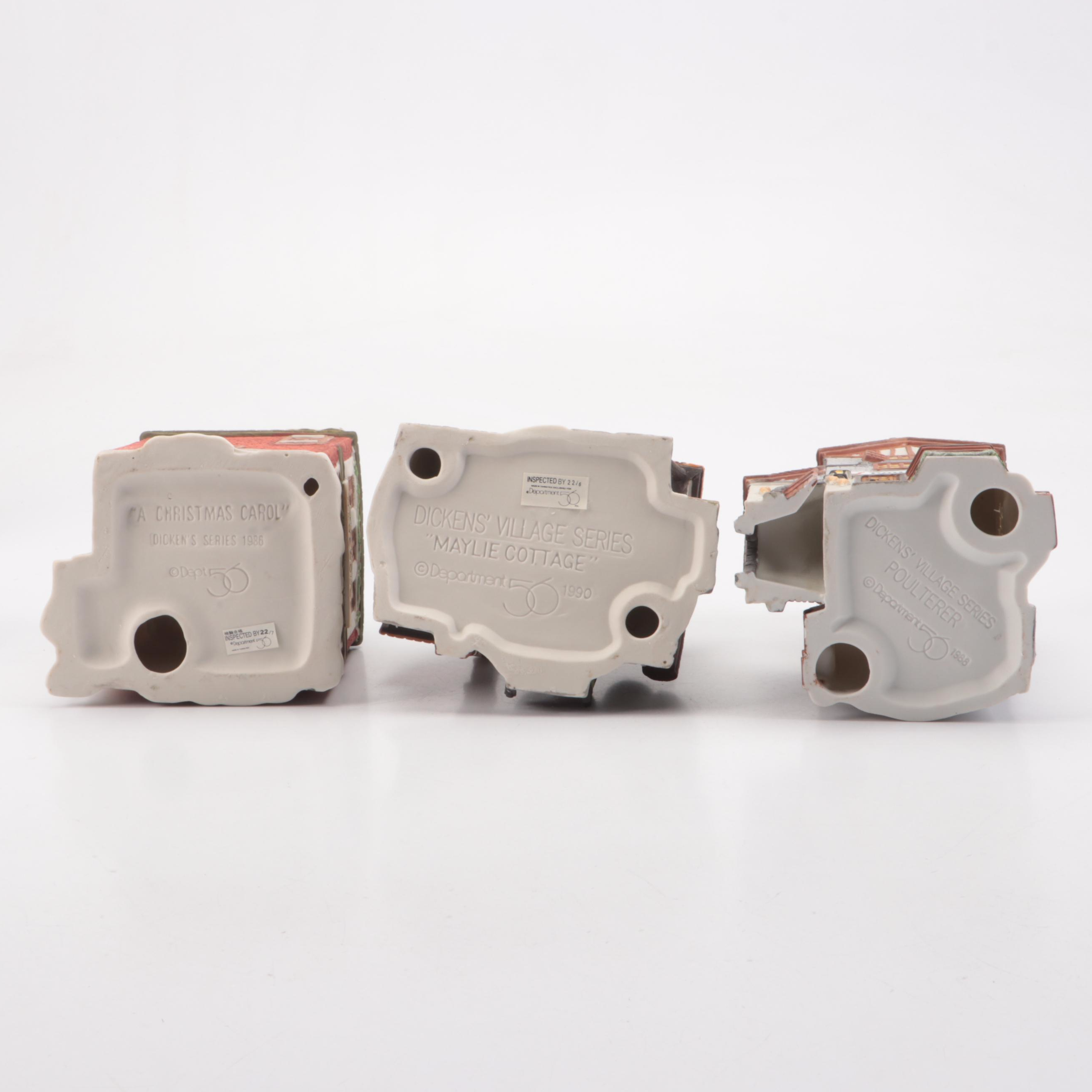 Dept. 56 Heritage Village Illuminated Porcelain Christmas Décor