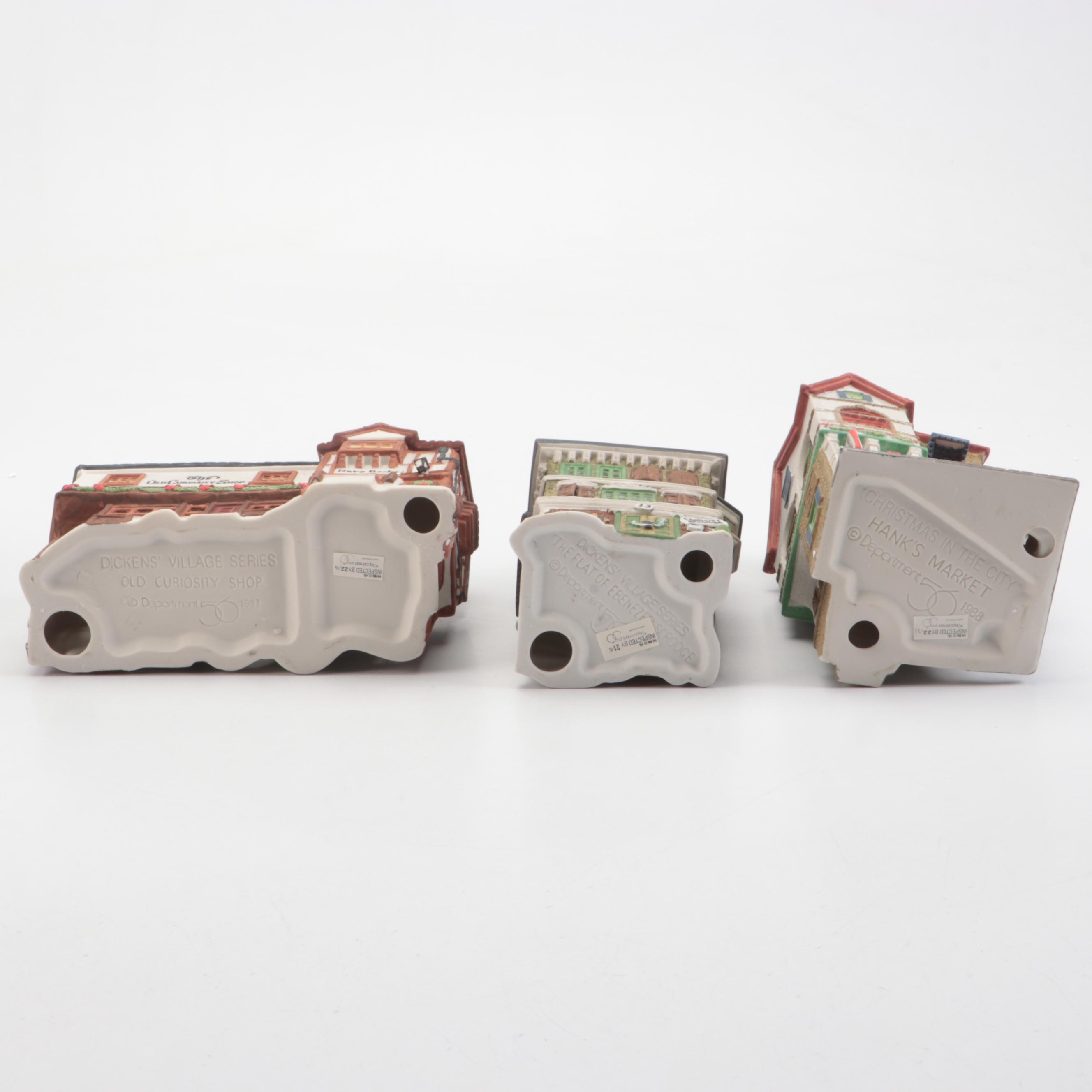 Dept. 56 Heritage Village Illuminated Porcelain Christmas Décor