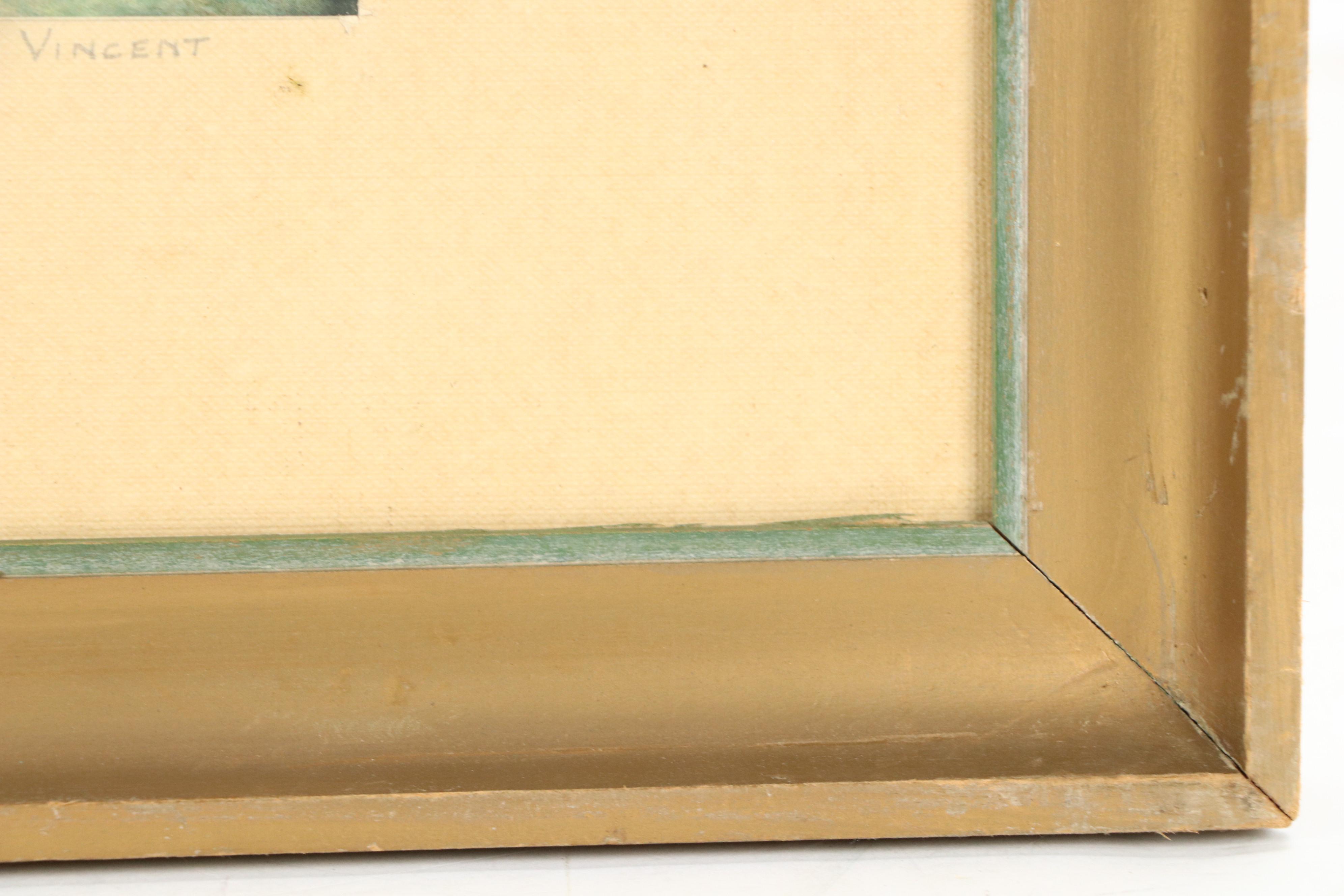 Offset Lithograph After Vincent Van Gogh "Le Restaurant de la Sirène à Asnières"