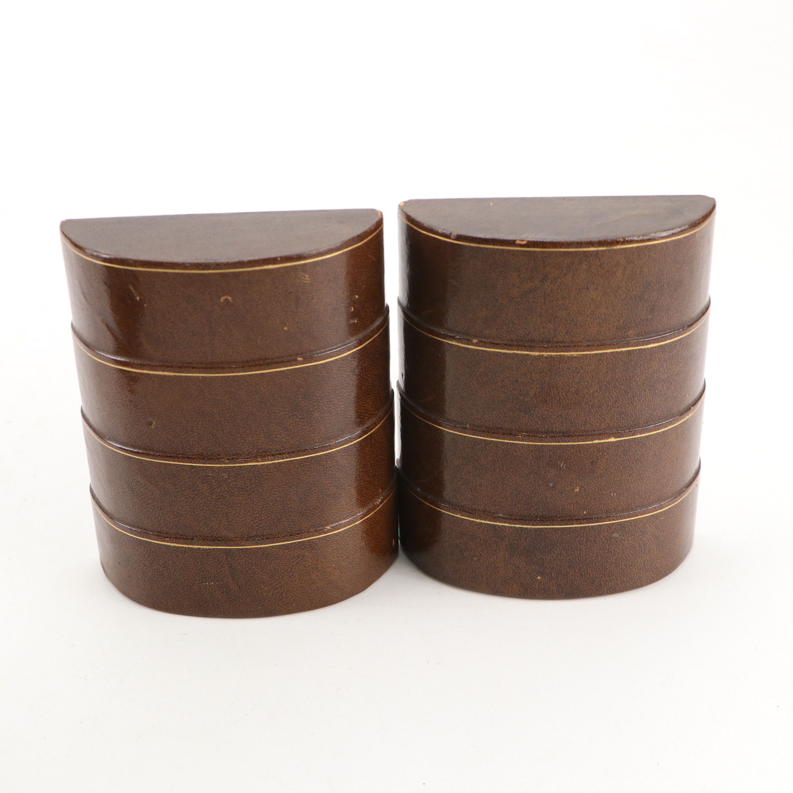 Huntley & Palmer English Biscuit Tins with Other Art Deco Style Bookends