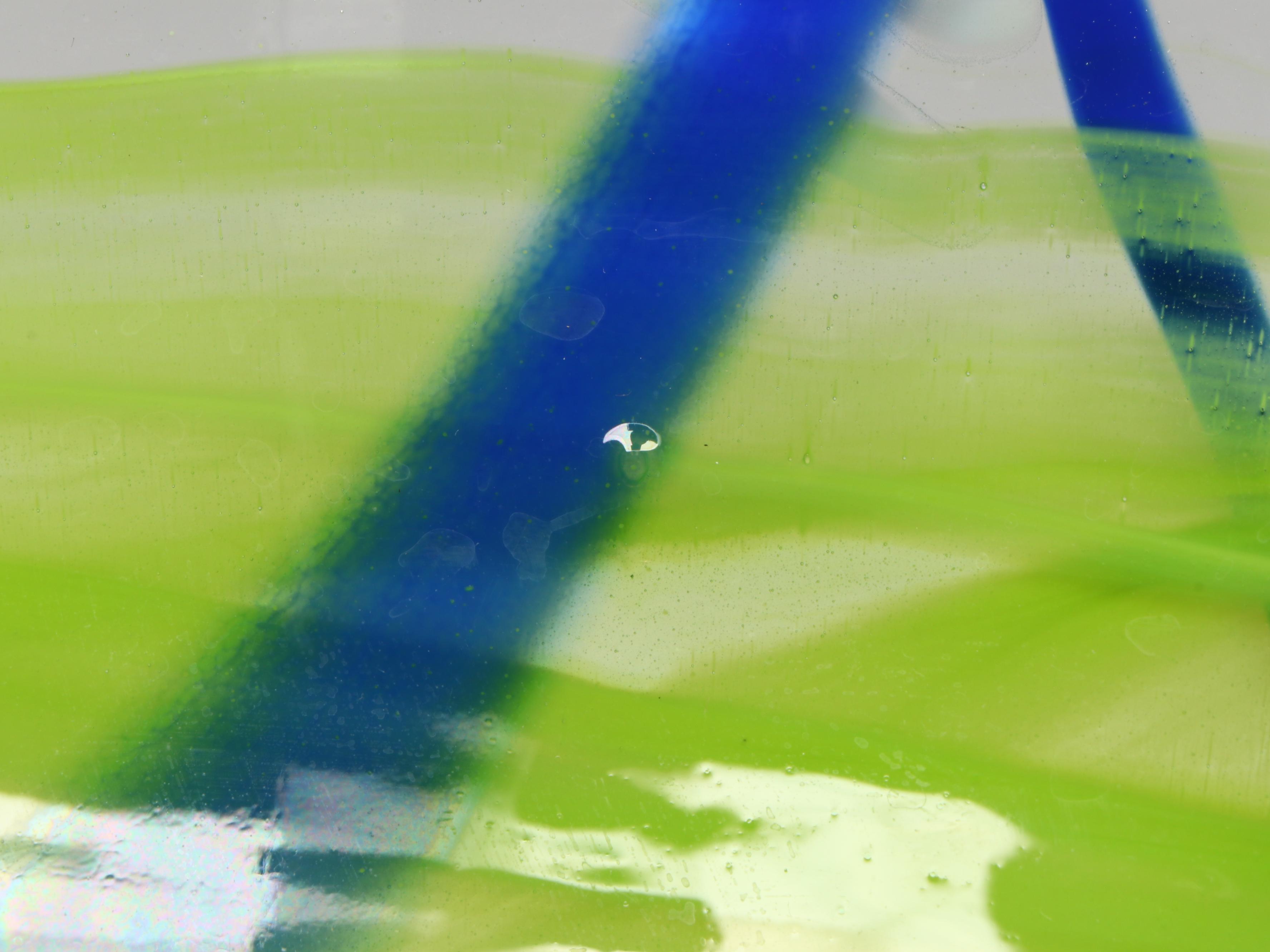 Anna Ehrner for Kosta Boda "Contrast" Multicolor Art Glass Bowl