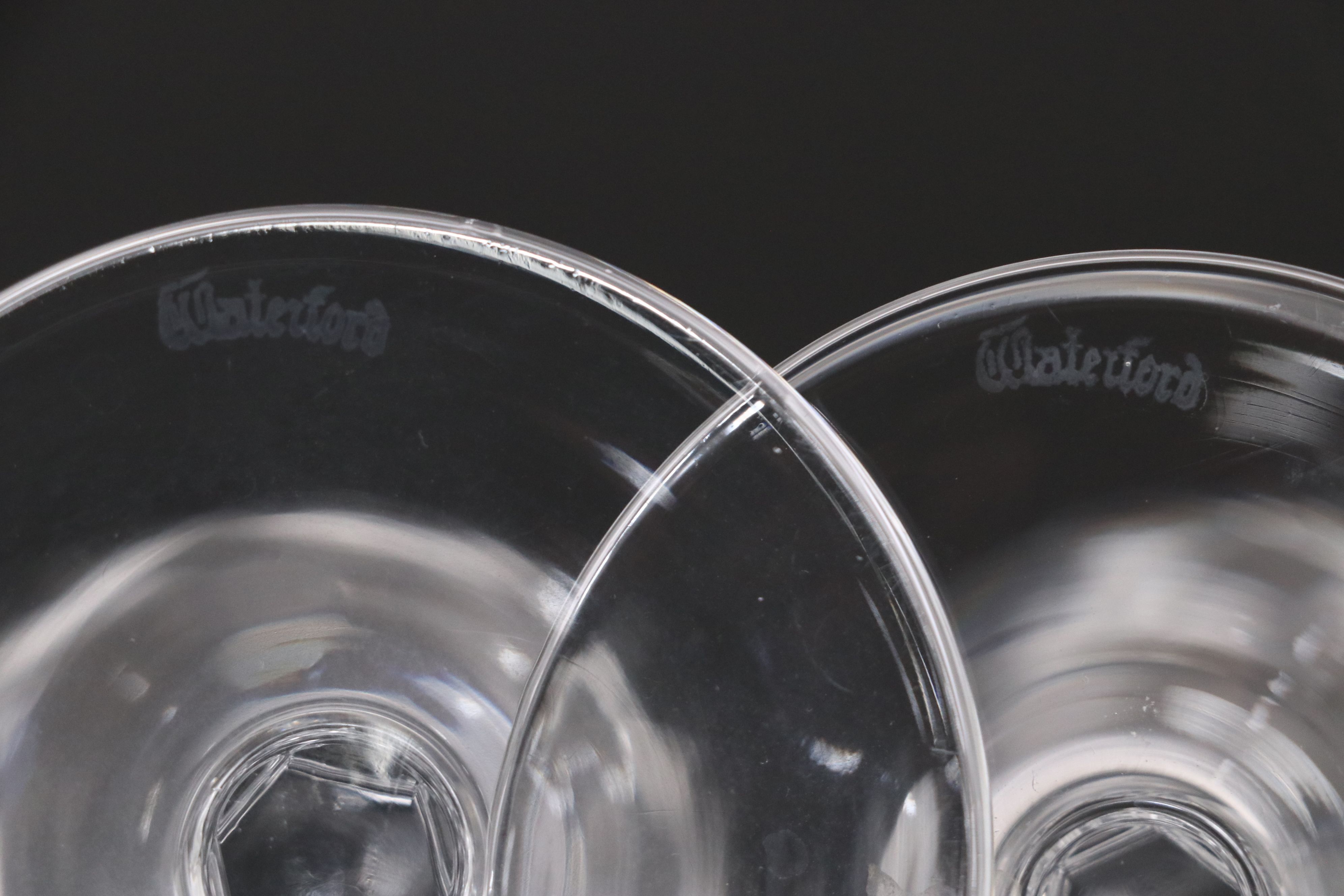 Waterford Crystal "Kildare" Hock Wine Glasses, 1974–2017
