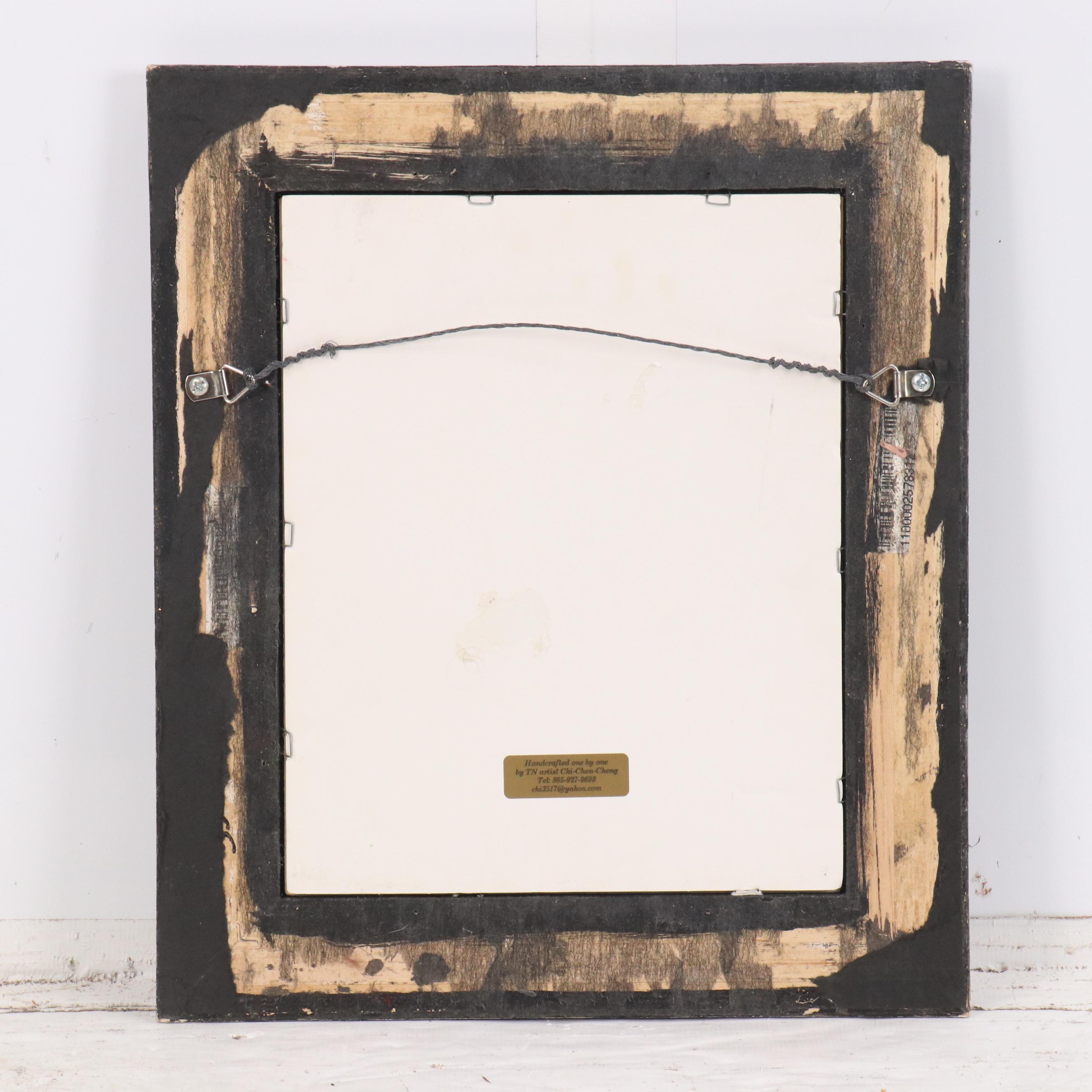 Chi-Chen Chang Calligraphy Ink Painting "God's Grace"