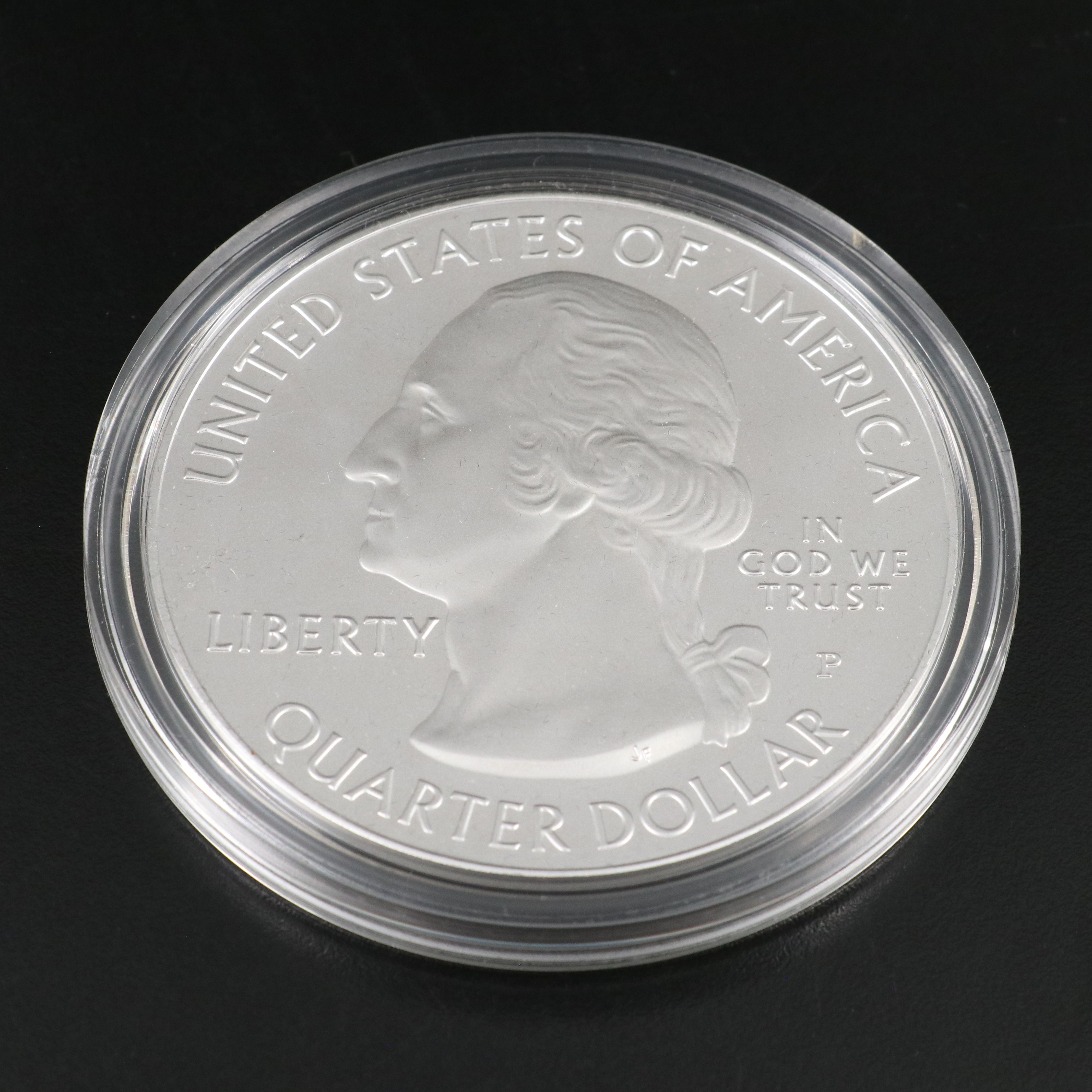 2010 America the Beautiful Five Ounce  coin commemorating Yellowstone