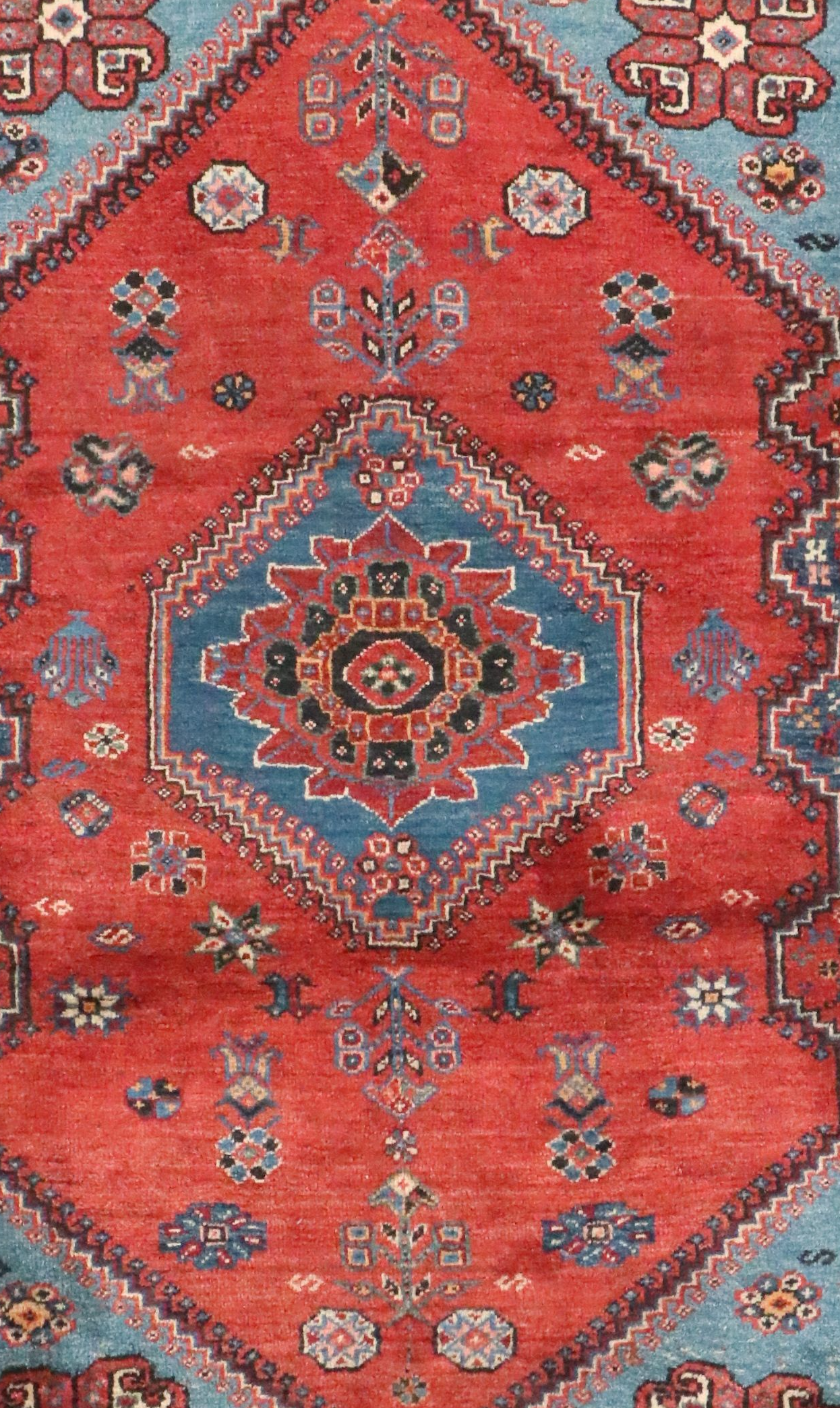 3' x 5'3 Hand-Knotted Persian Qashqai Area Rug