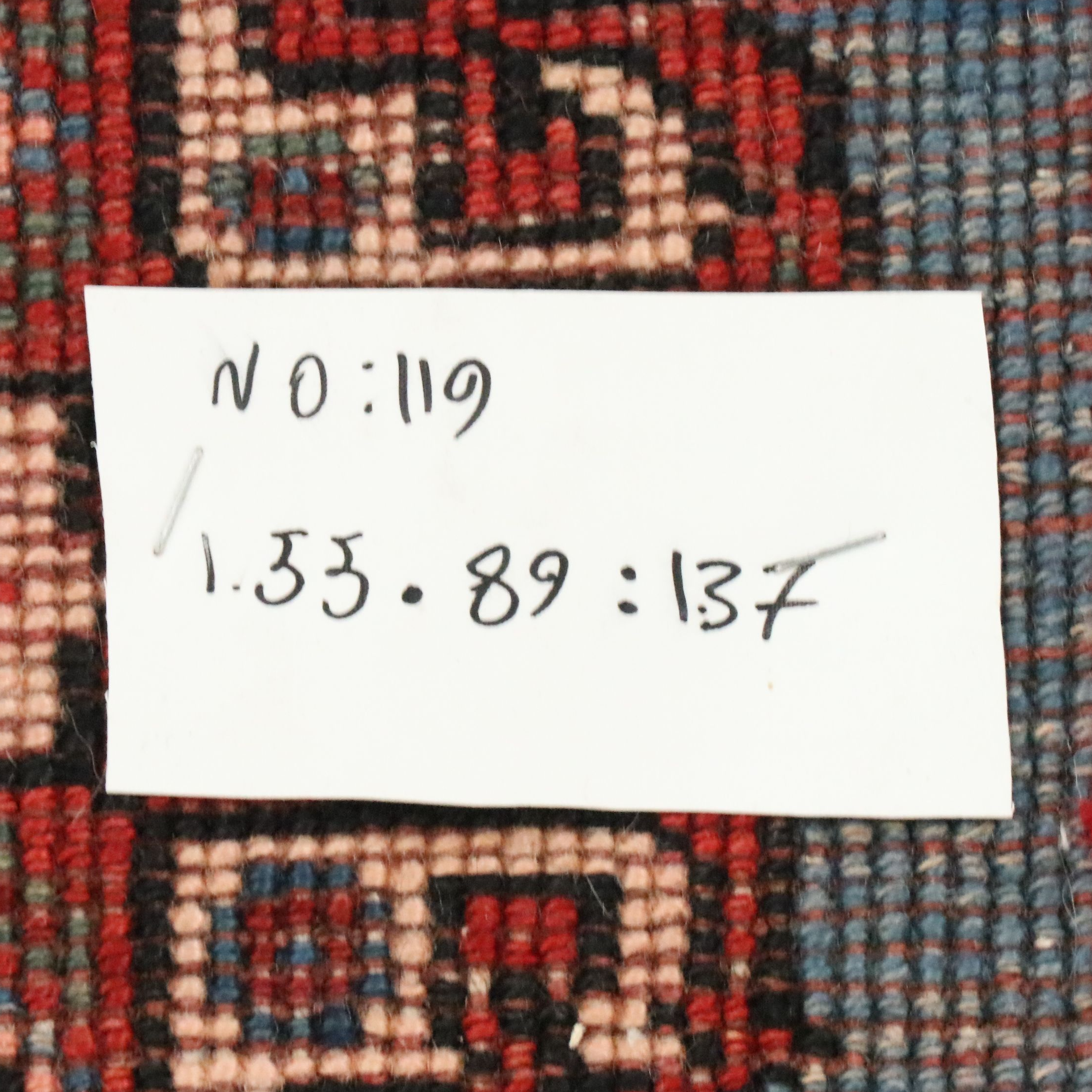 3' x 5'3 Hand-Knotted Persian Qashqai Area Rug