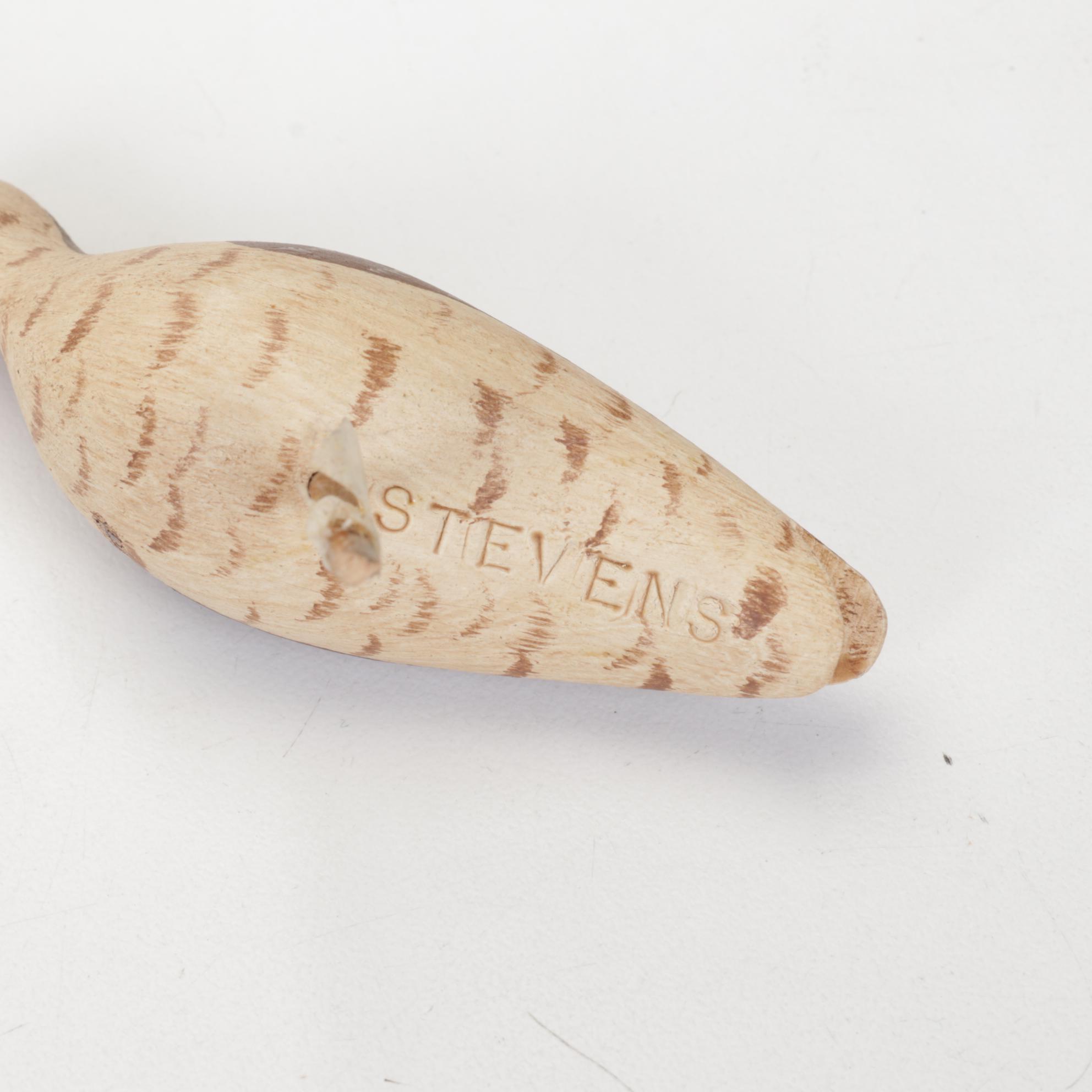 Timothy Stevens Hand-Carved Shorebird Figurines