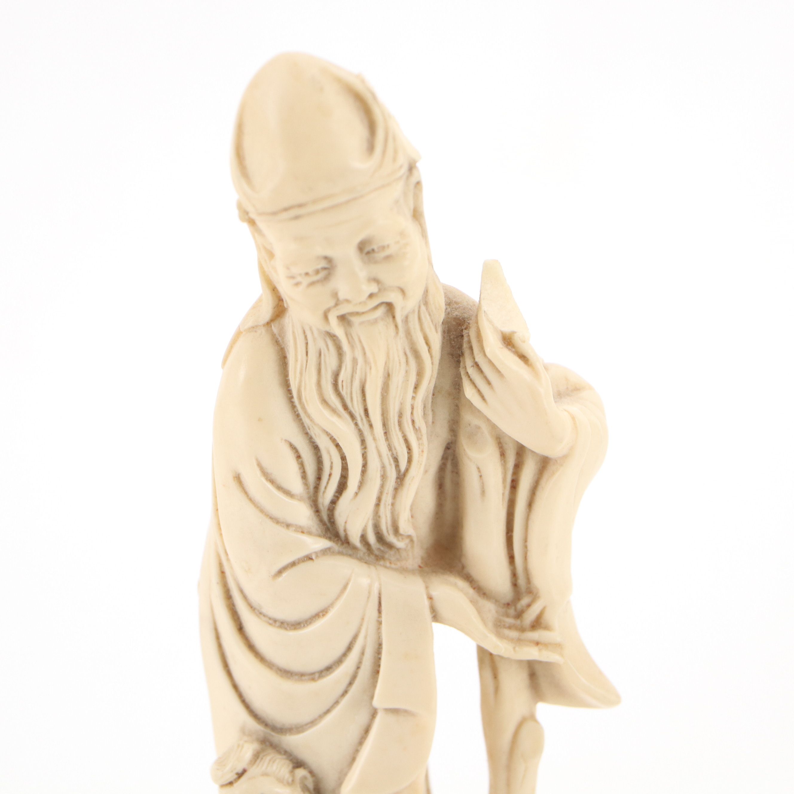 Amilcare Santini Chinese Style Resin Wise Man Figurine