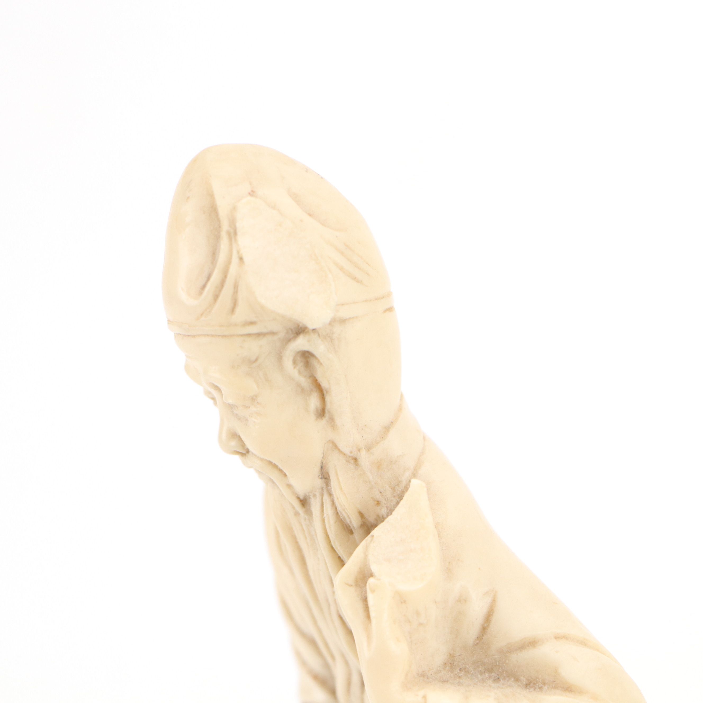 Amilcare Santini Chinese Style Resin Wise Man Figurine