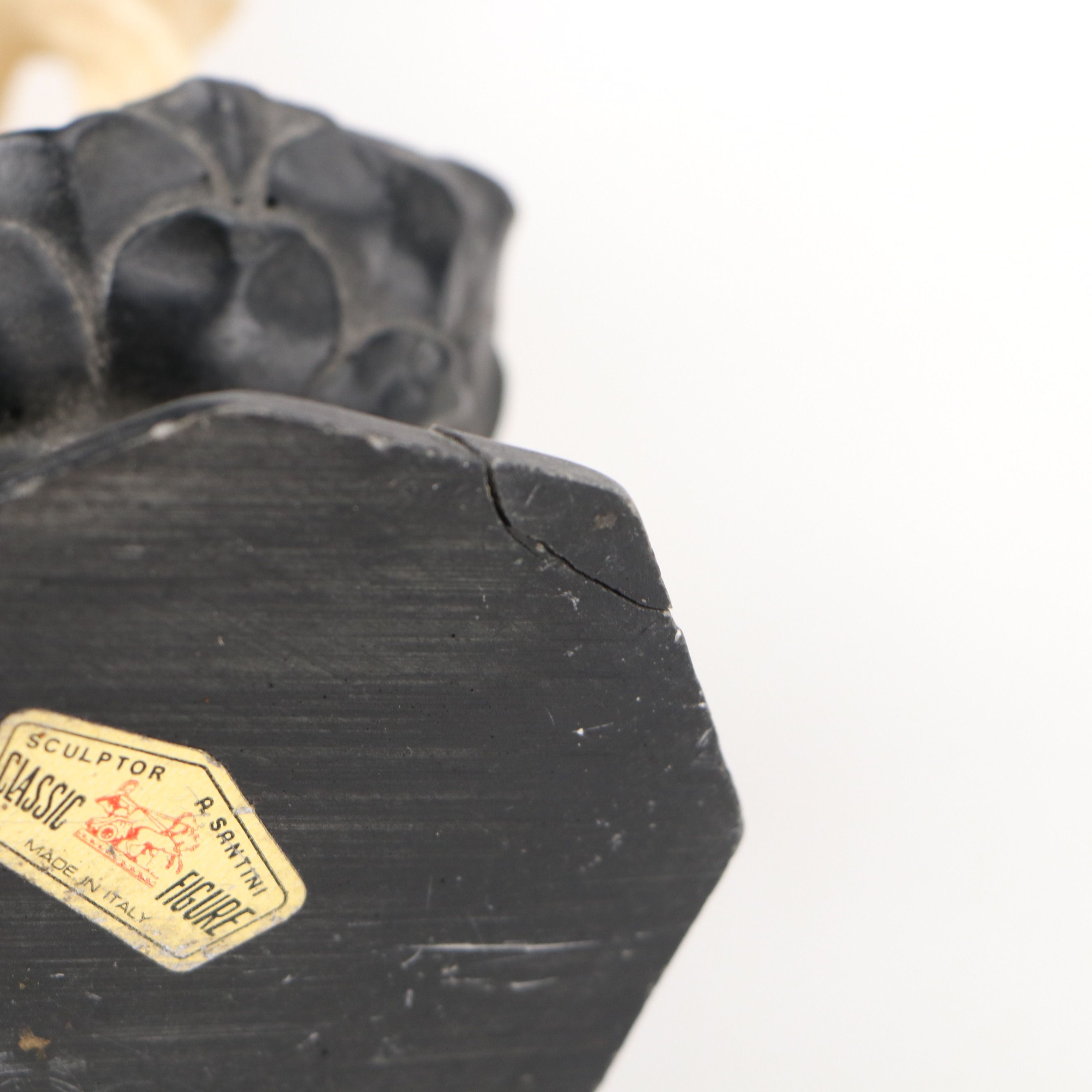 Amilcare Santini Chinese Style Resin Wise Man Figurine