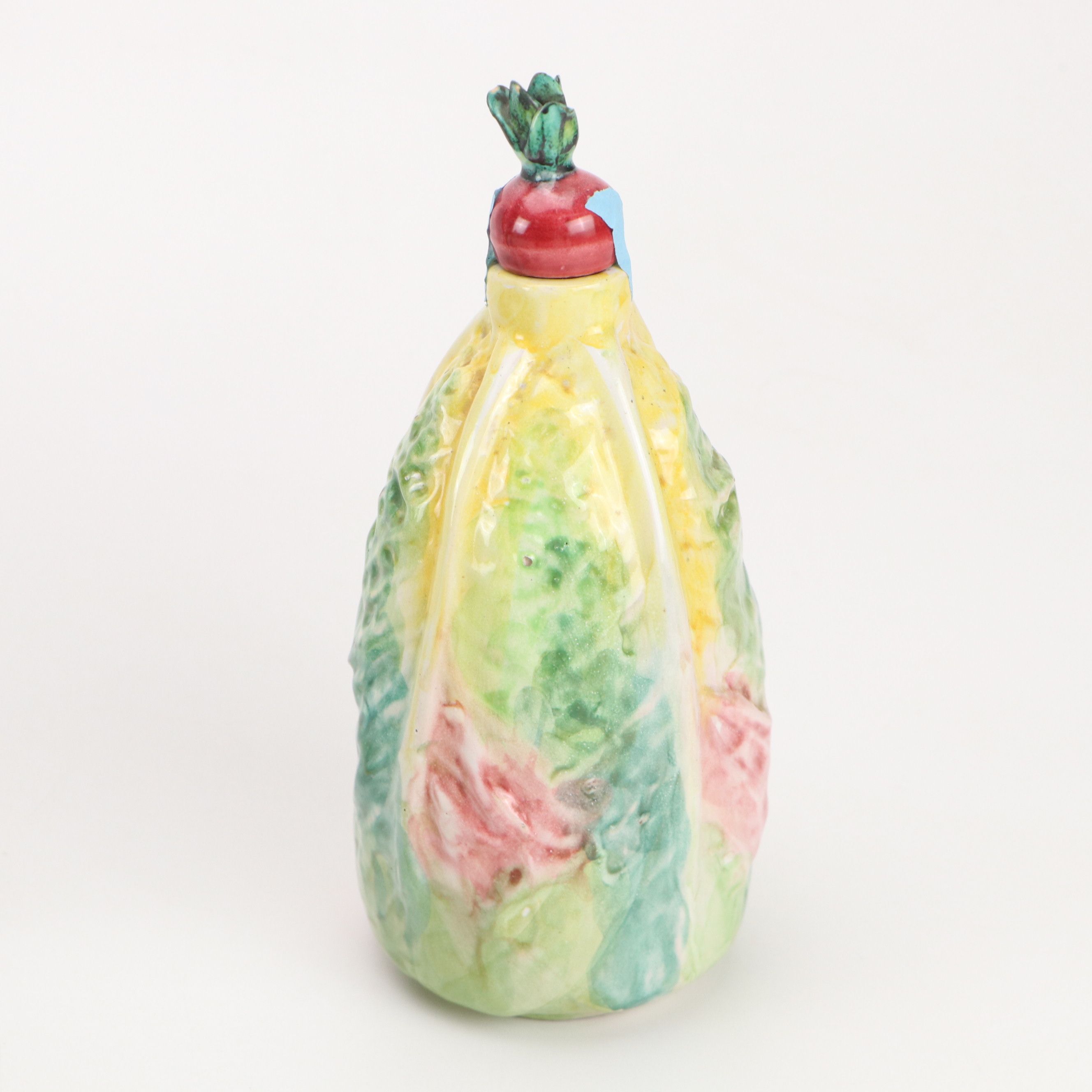 George Jones & Sons "Ivy Bower" Chamber Pot with Other Table Accessories