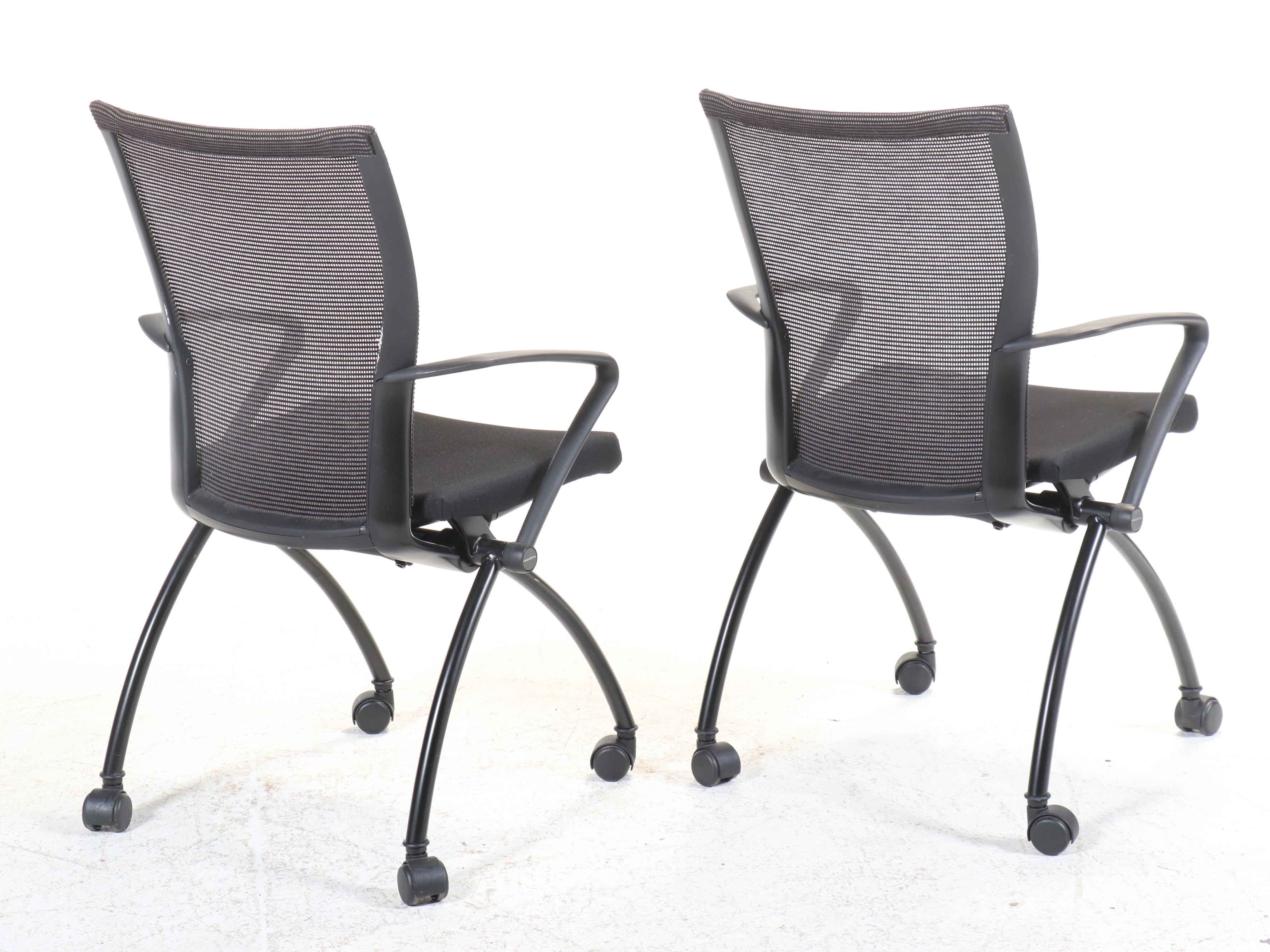 Pair of Haworth X99 Rolling Office Chairs