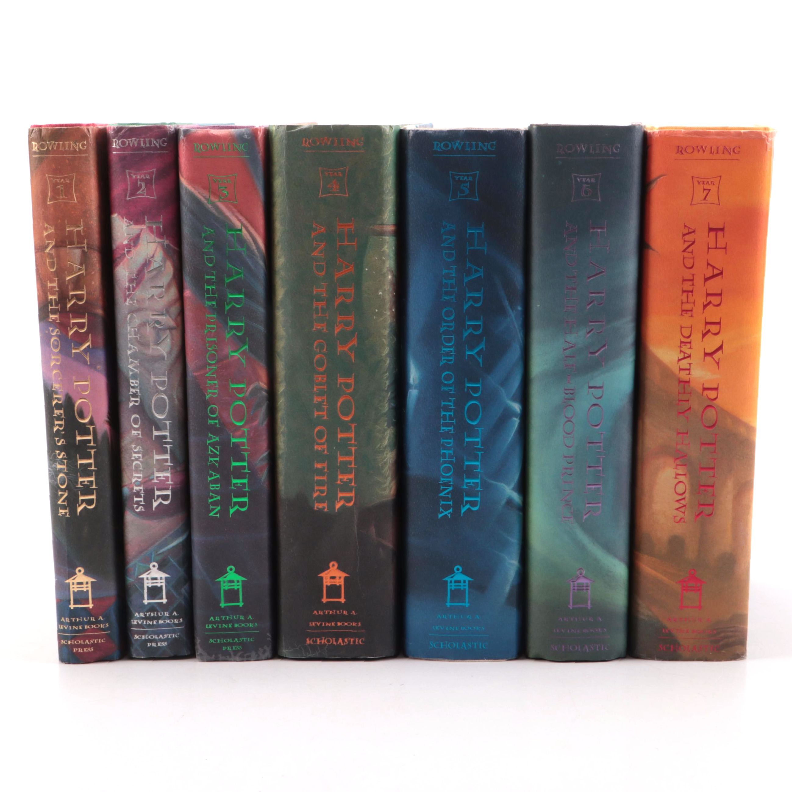 First American Edition "Harry Potter" Complete Series by J. K. Rowling